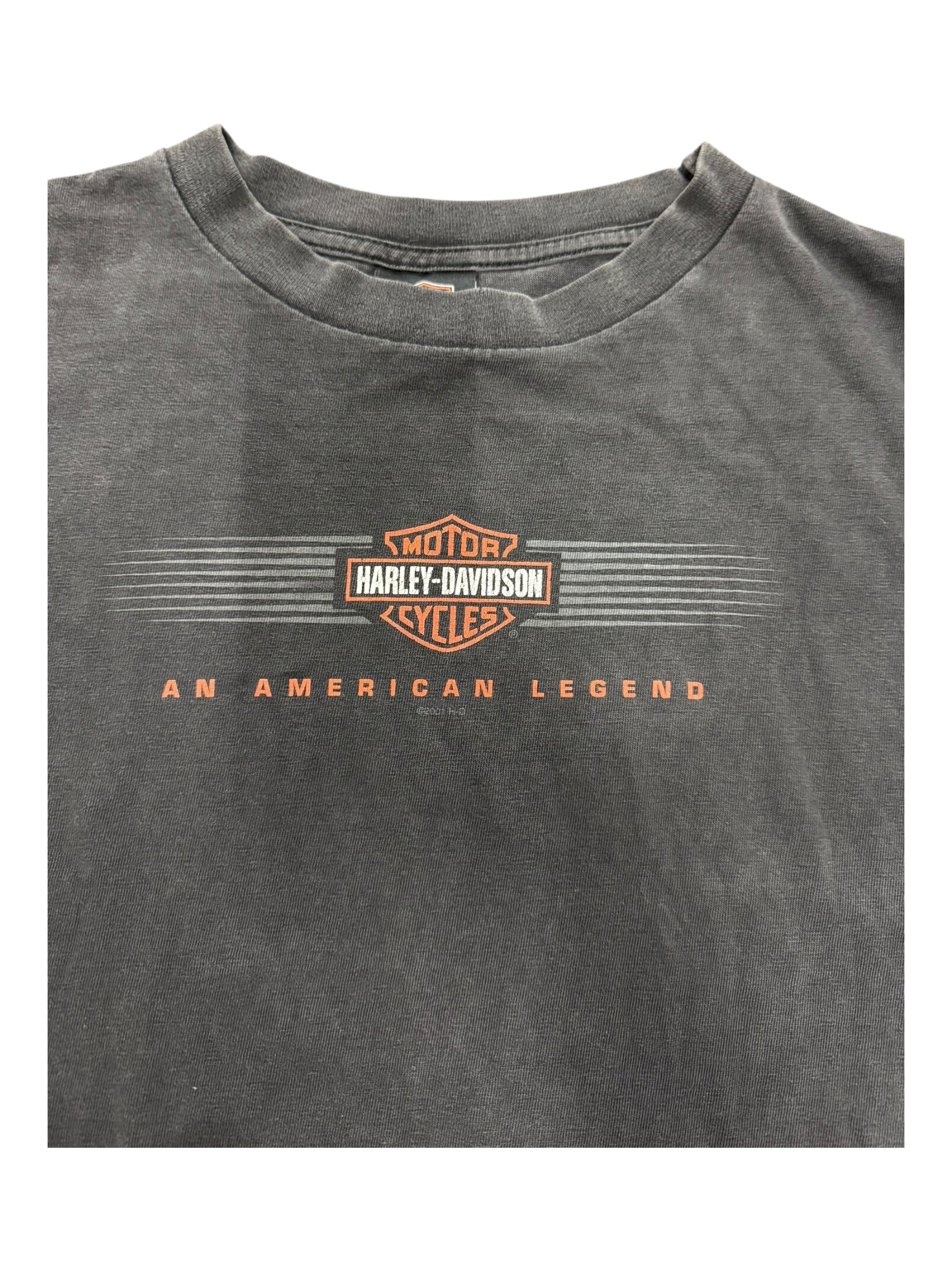 Harley Davidson 2001 Black New York City T-Shirt Size XL