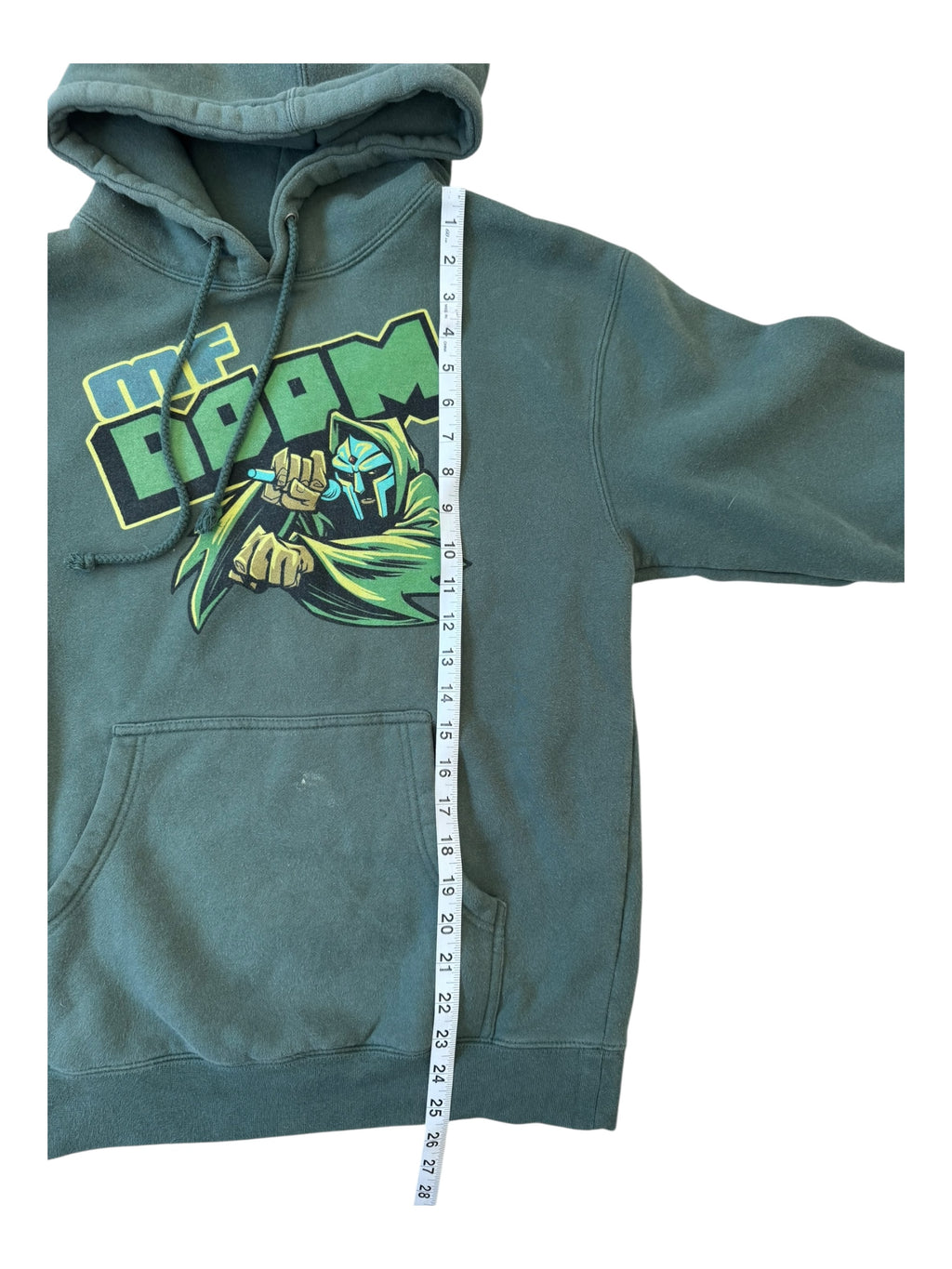 MF Doom Anti Hero Hoodie Official Men Small Vintage 00s