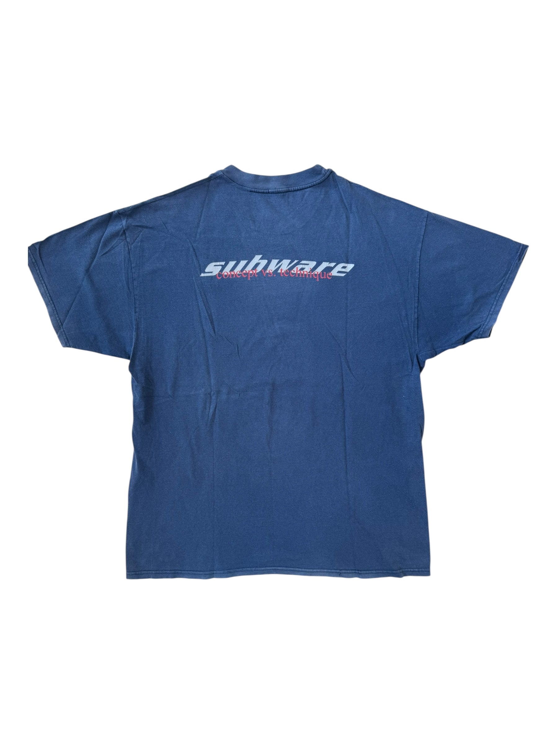 Futura 90s Navy Subware Concept vs Technique Size XL