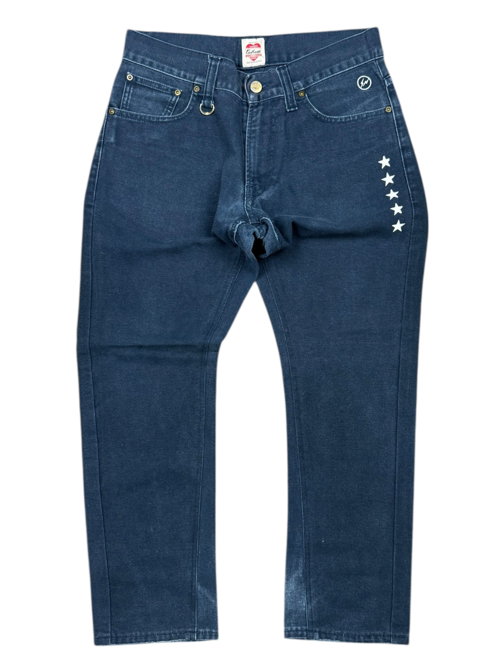 Carhartt x Uniform Expirement x Fragment Design Star Embroidered Black Jeans Size 28