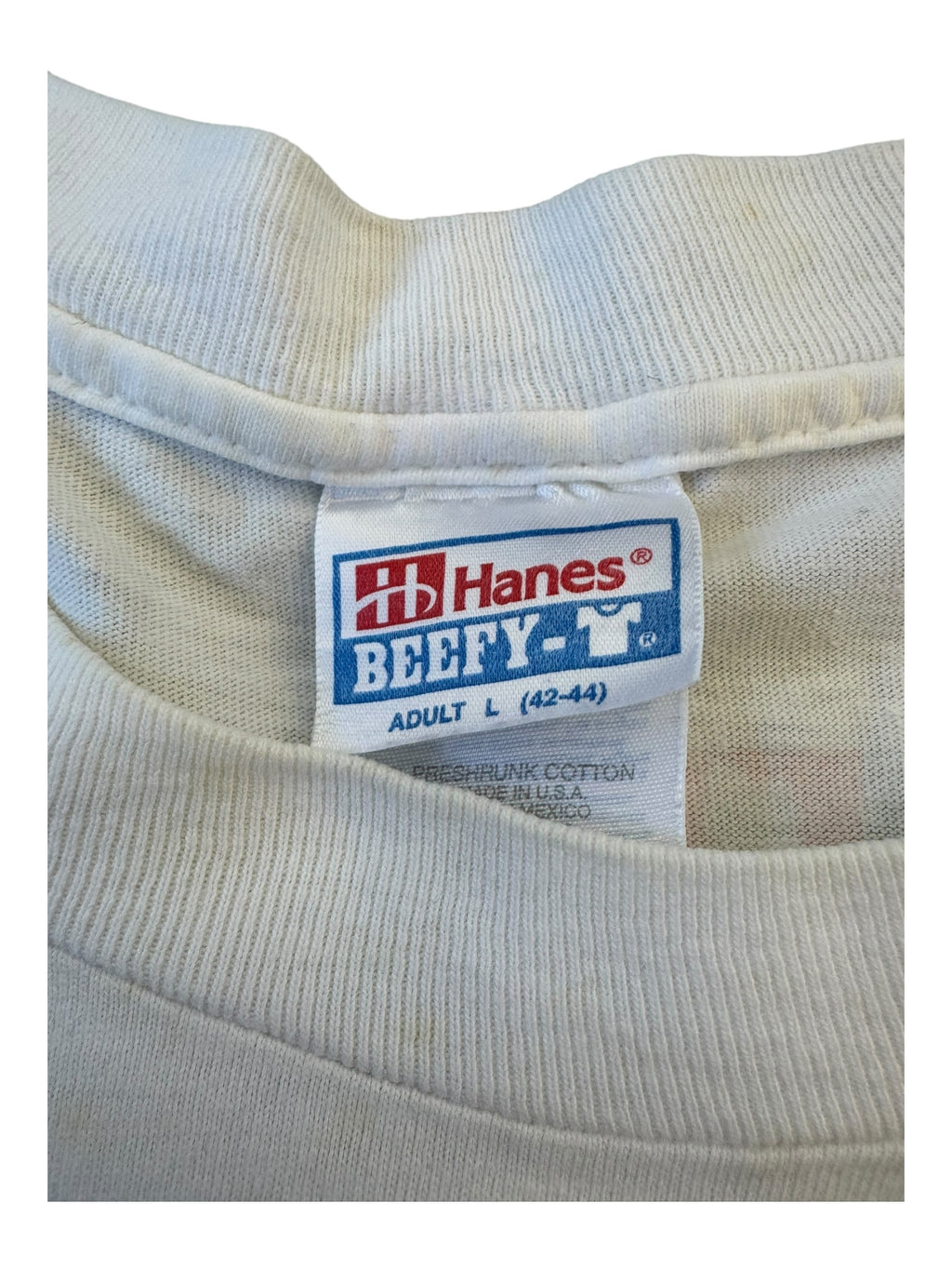 Bape 90s Futura Technic Graphic Hanes Beefy Size Large