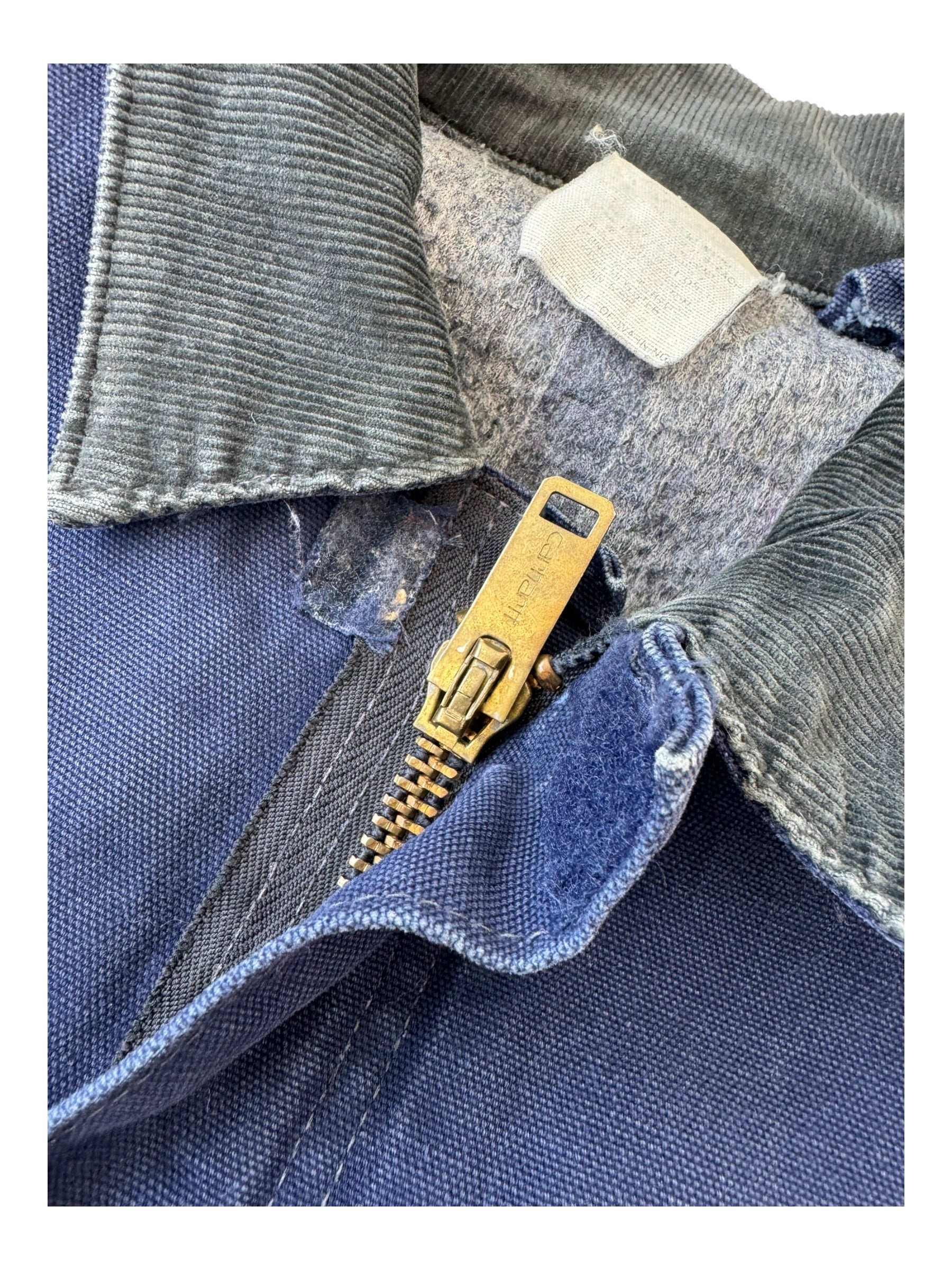 Stussy 90s Prince St. New York Employees Carhartt Chore Jacket Plaid Lined Size XL