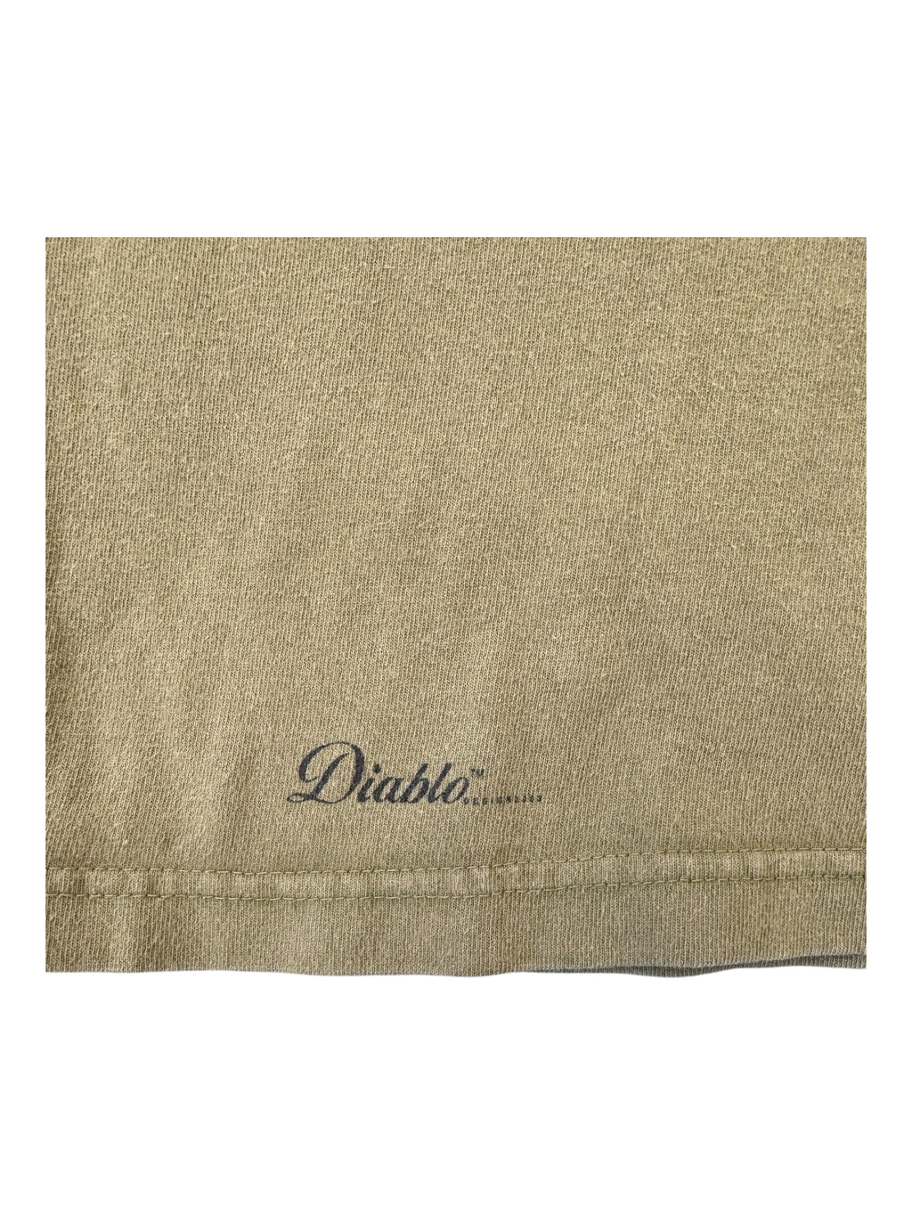 Neighborhood 90s Olive Green Diablo Dog T-shirt Size Large