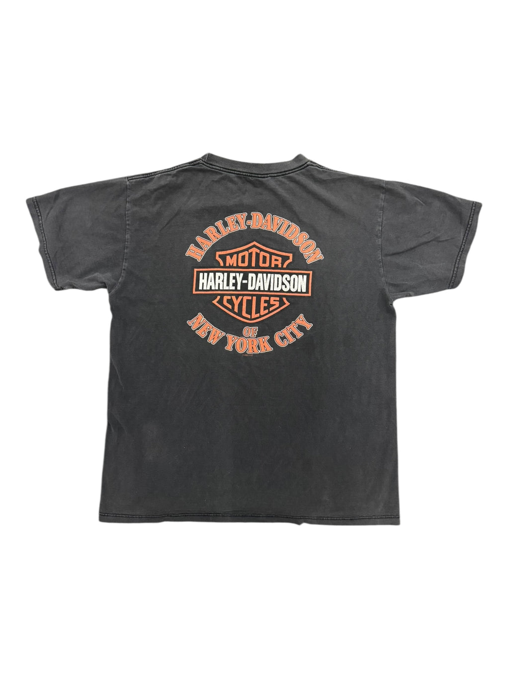 Harley Davidson 2001 Black New York City T-Shirt Size XL