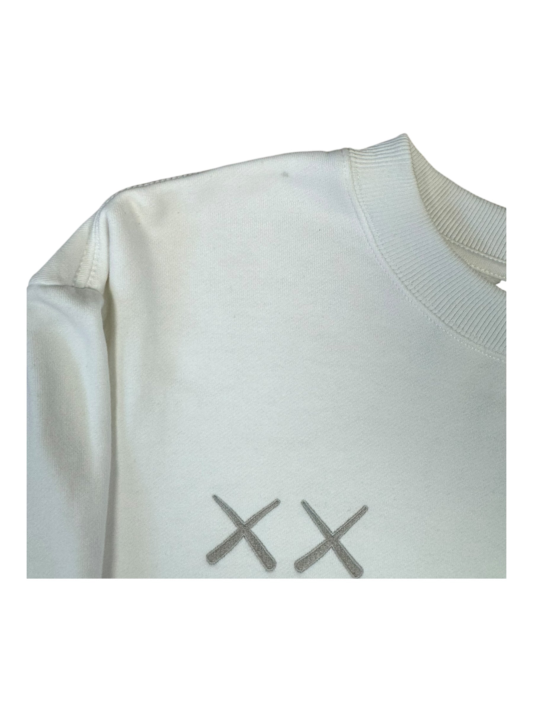 Kaws x The North Face Moonlight Ivory Crewneck Sweater Size Medium