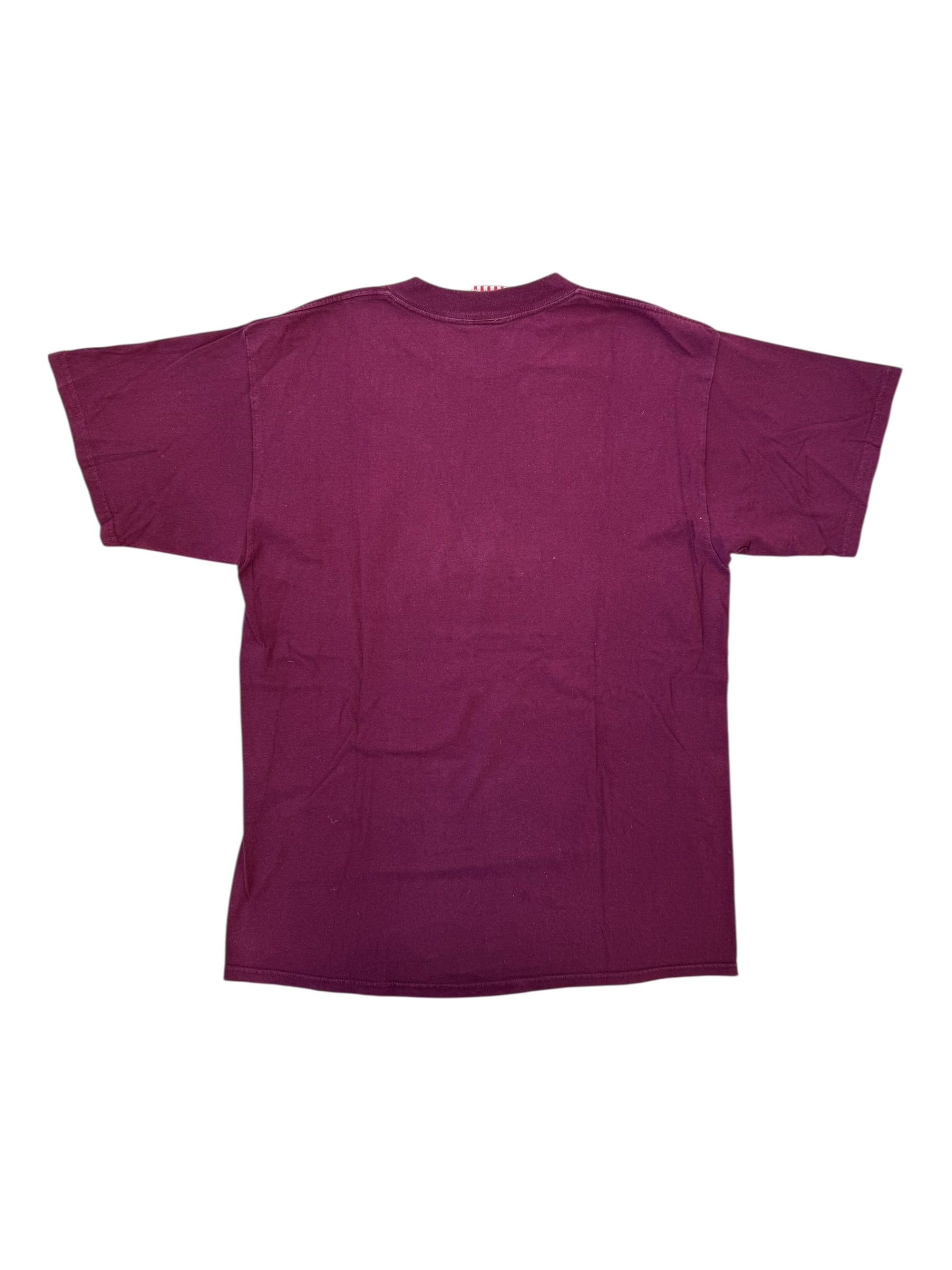 Fuct 90s Burgundy Spray Paint Trains Size XL