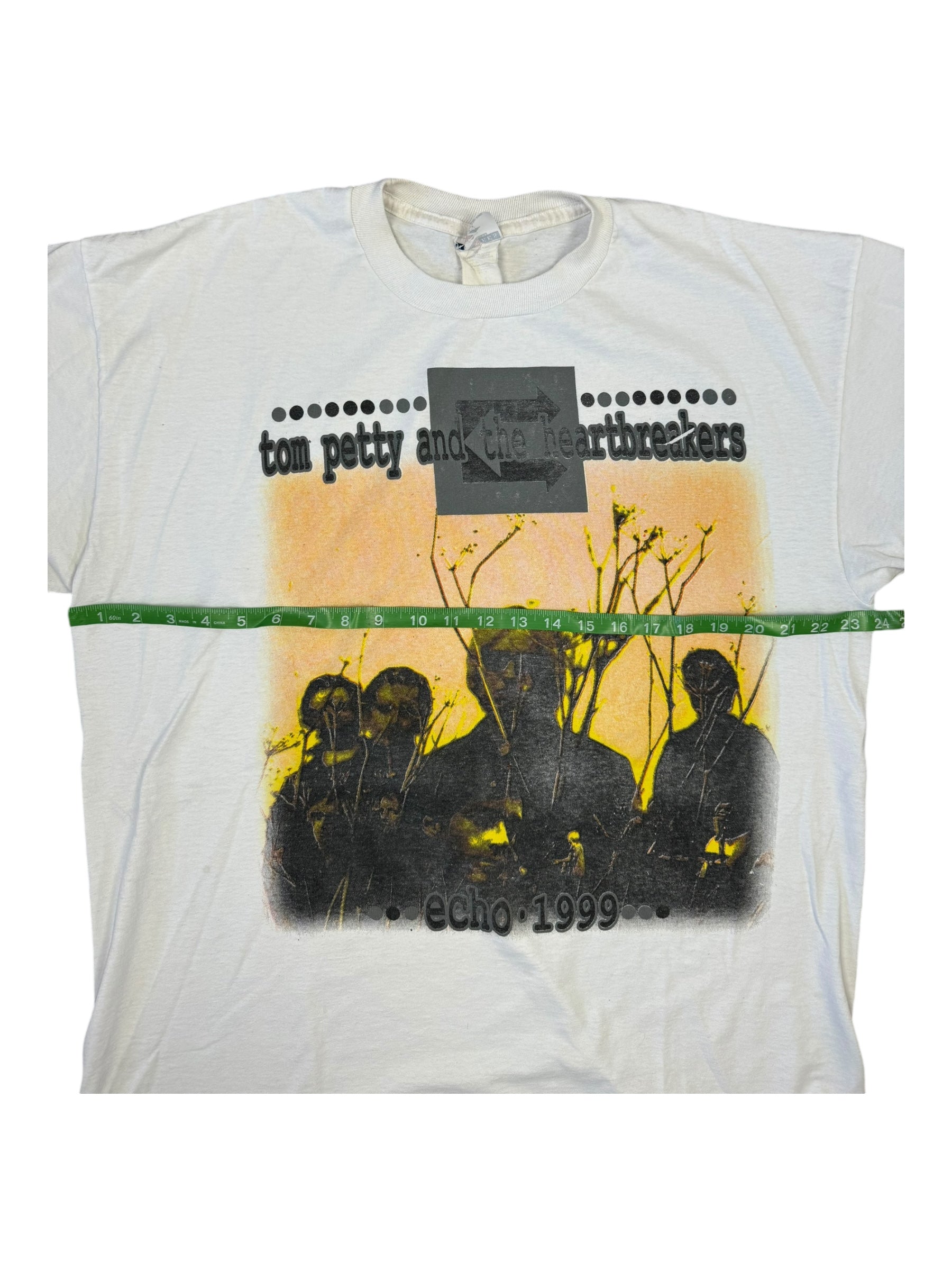 Tom Petty And The Heartbreakers Vintage Echo 1999 Album Cover Shirt Size XL