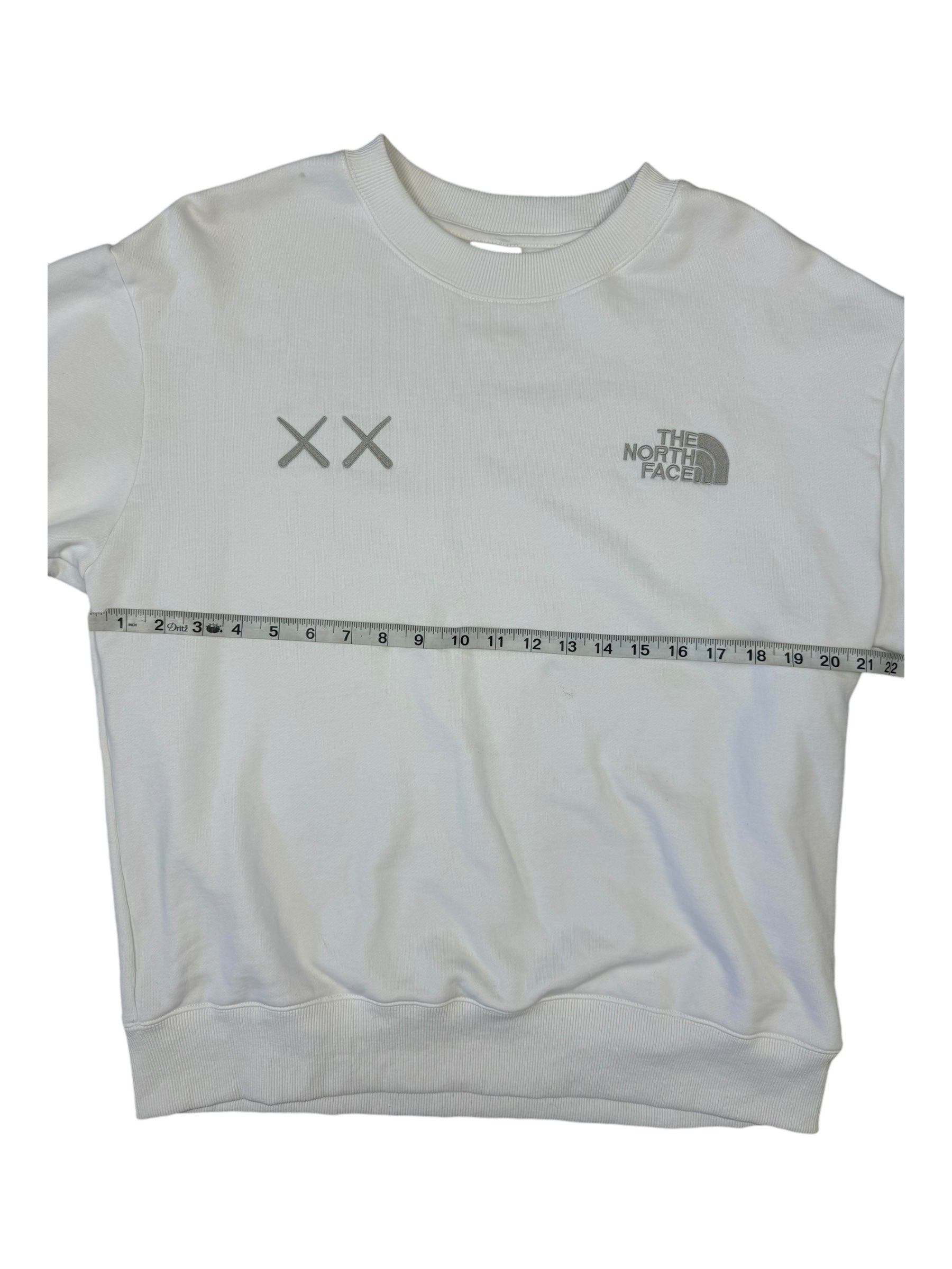 Kaws x The North Face Moonlight Ivory Crewneck Sweater Size Medium