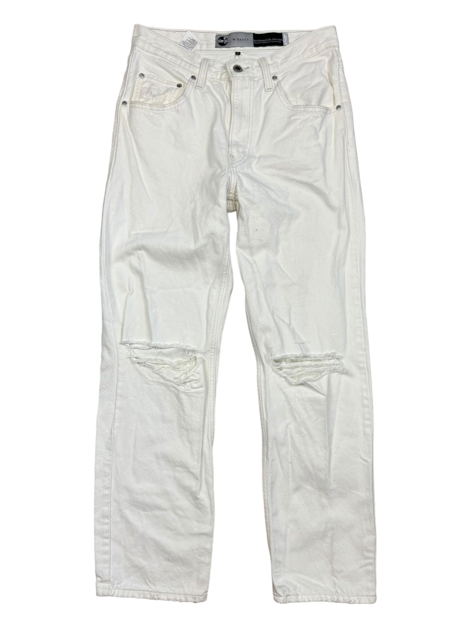Levis Silvertab 94 Baggy White Size 28