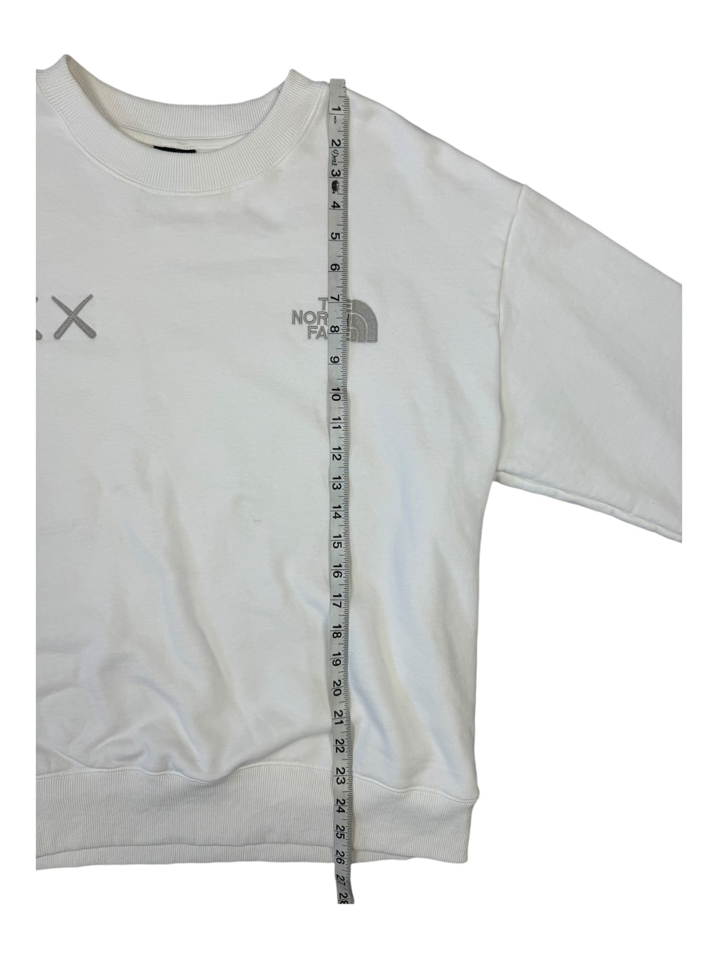 Kaws x The North Face Moonlight Ivory Crewneck Sweater Size Medium