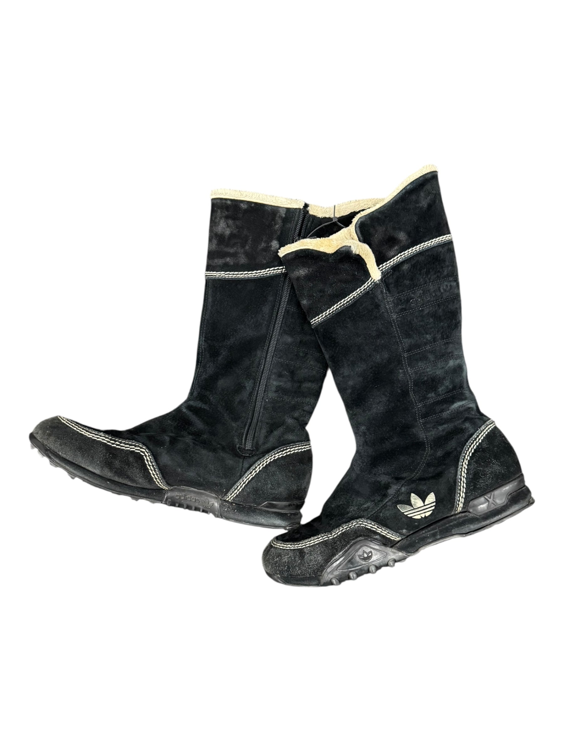 Adidas Womens Black Torsion Boots Size 8