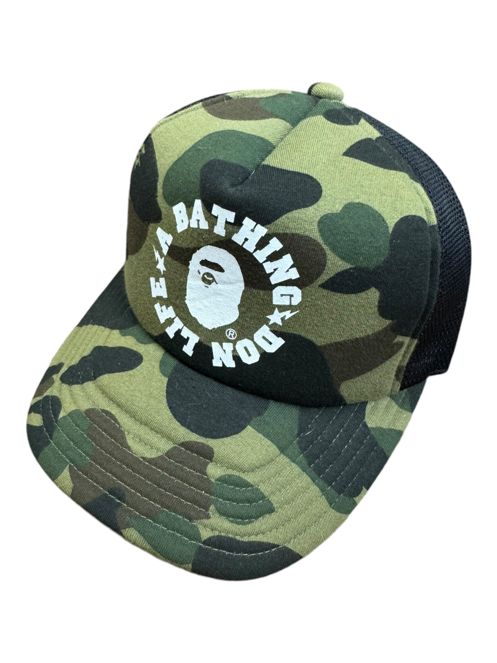 Bape x Big Sean 2020 A Bathing Don Life Snapback Trucker Hat