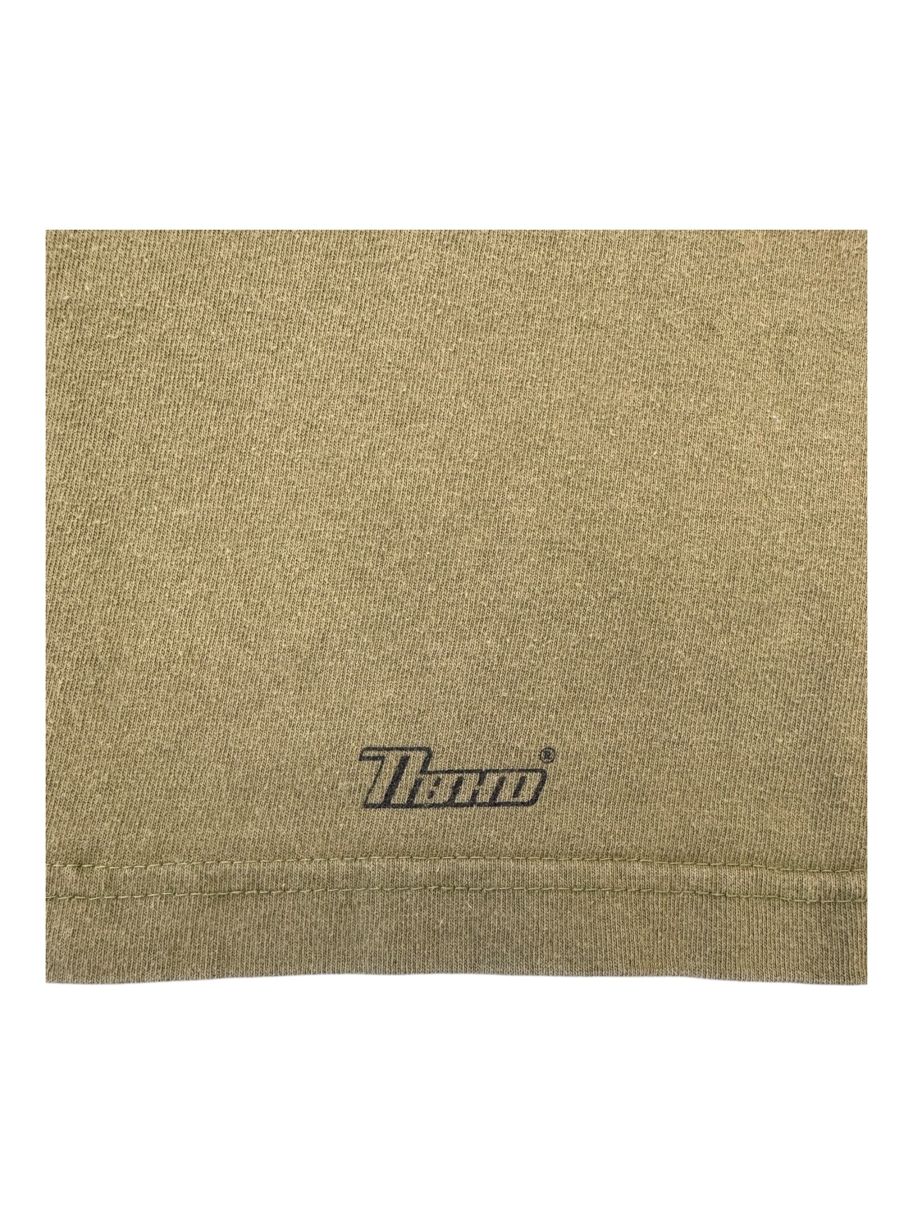 Neighborhood 90s Olive Green Diablo Dog T-shirt Size Large