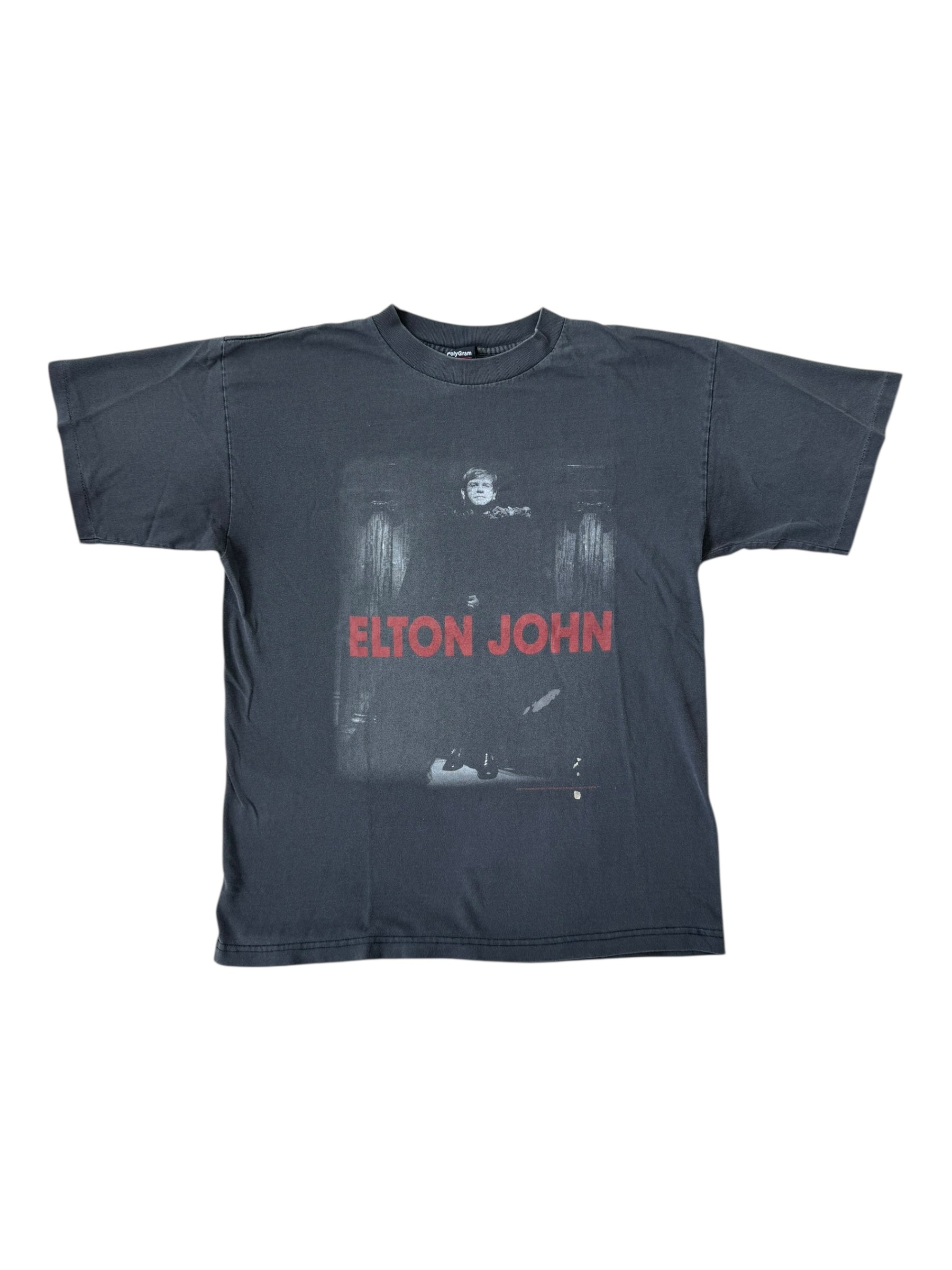 Elton John 90s Black Polygram Size Large
