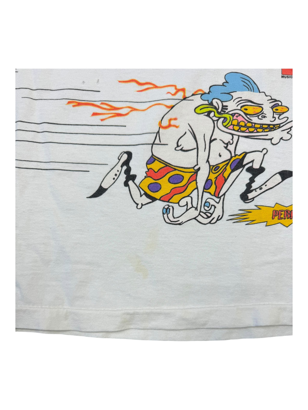 Stanley Desantis 90s MTV The Brothers Grunt White T-shirt Size XL