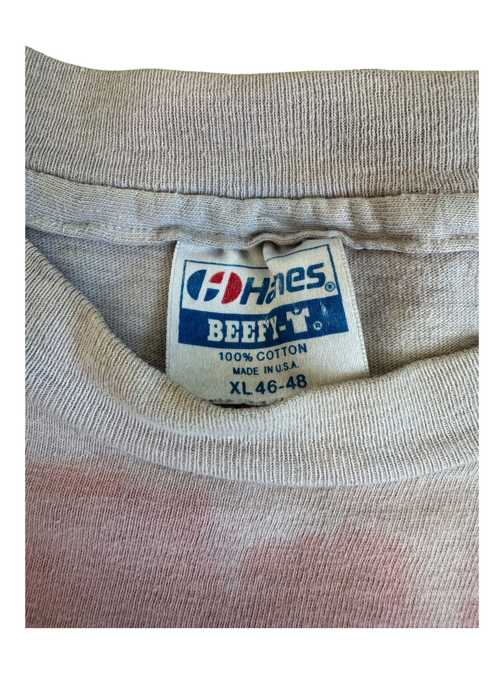 Grateful Dead Shirt Vintage Cycle Sam Tie Dye Hanes Beefy Sz XL