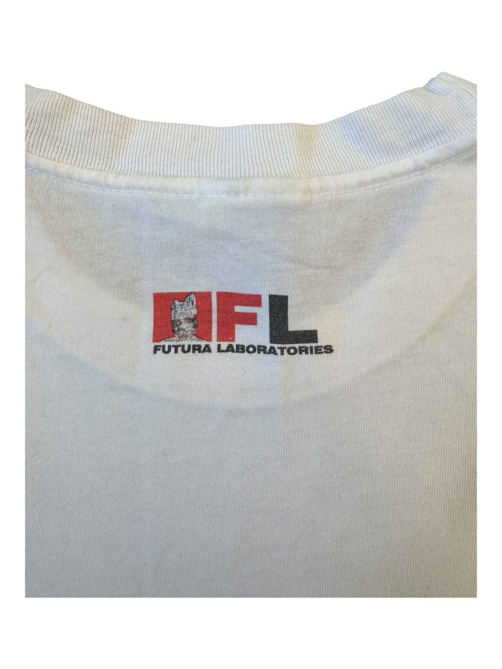 Bape 90s Futura Technic Graphic Hanes Beefy Size Large