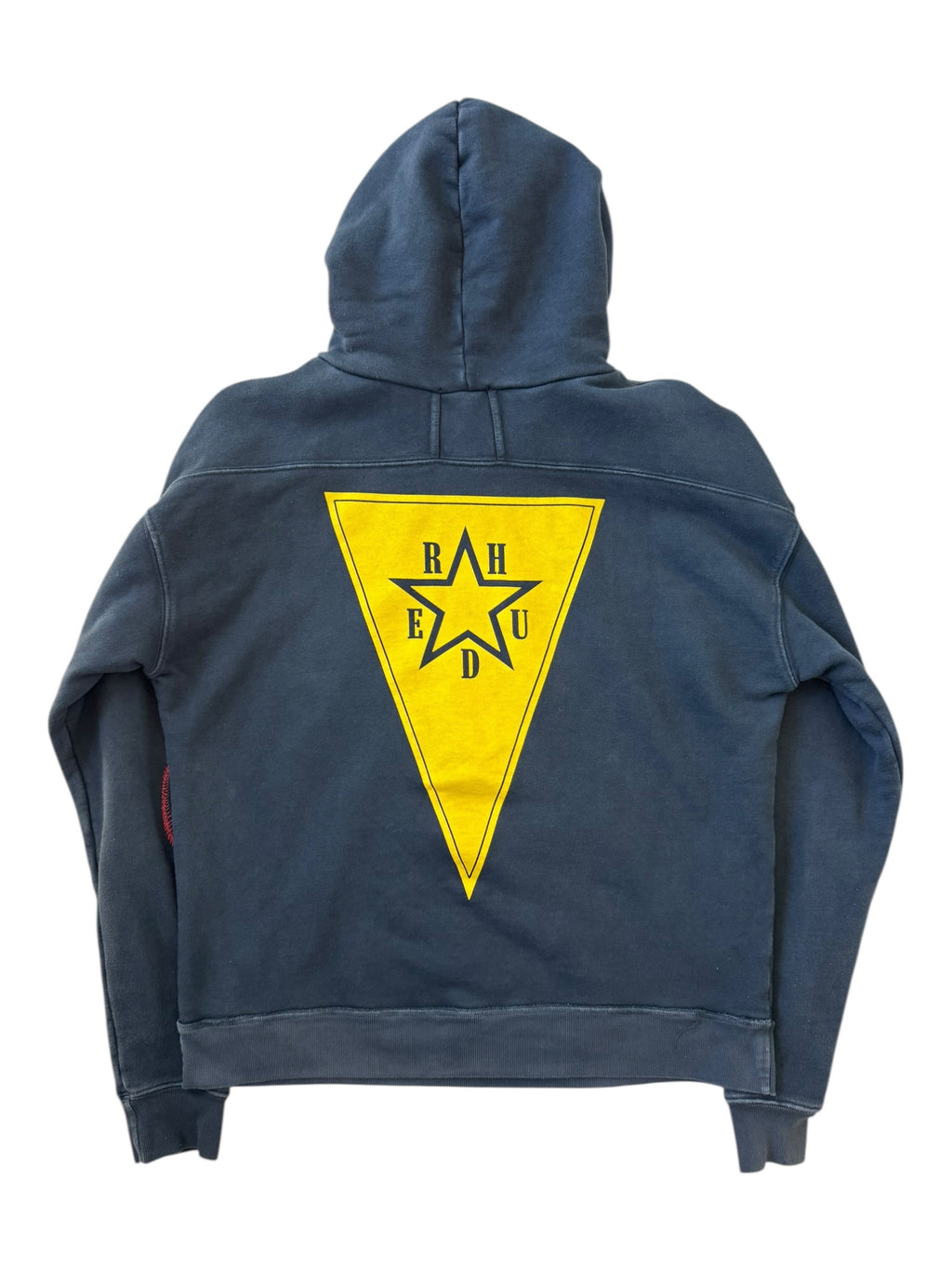 Rhude Black Oklahoma Hoodie Size XL