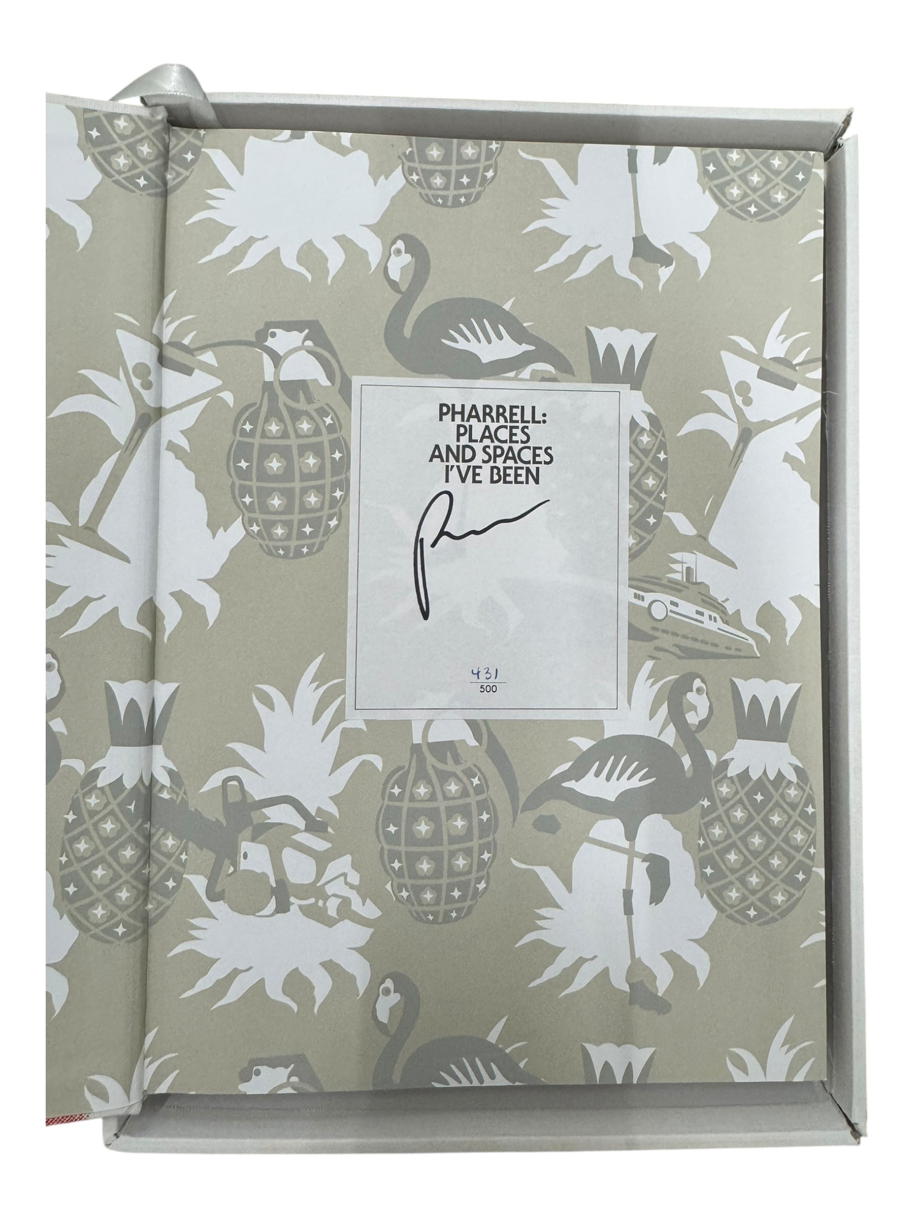 Rizzoli New York 2012 Pharrell: Places and Spaces I've Been Autographed LE 431/500 & N.E.R.D. BBC T-Shirt Deadstock