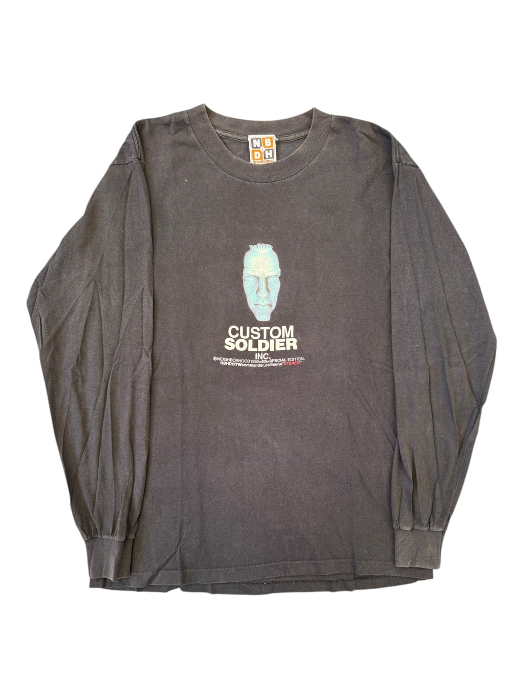 Neighborhood 90s Custom Soldier Inc Longsleeve Size Large