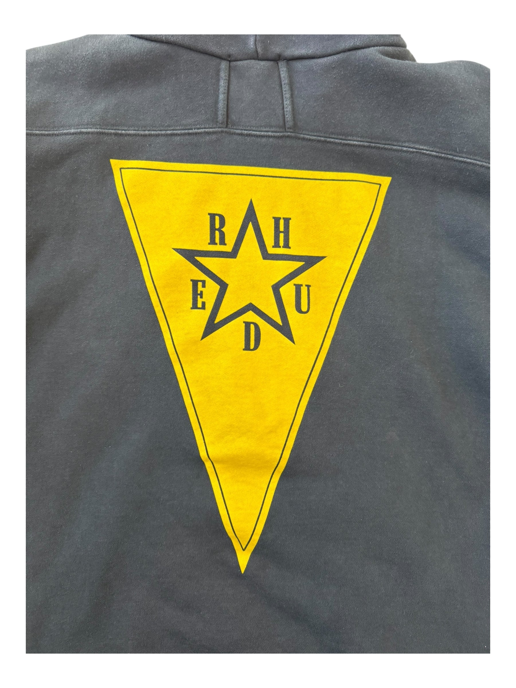 Rhude Black Oklahoma Hoodie Size XL