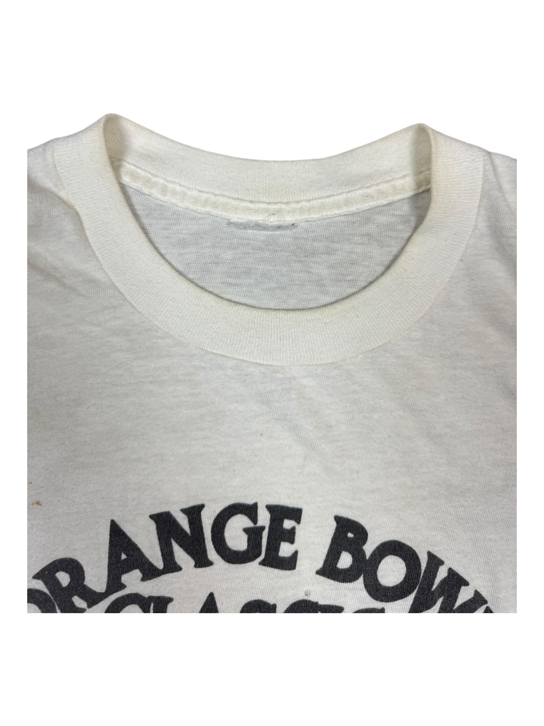 Penn State T-Shirt Orange Bowl Vs. Oklahoma Sooners 1986
