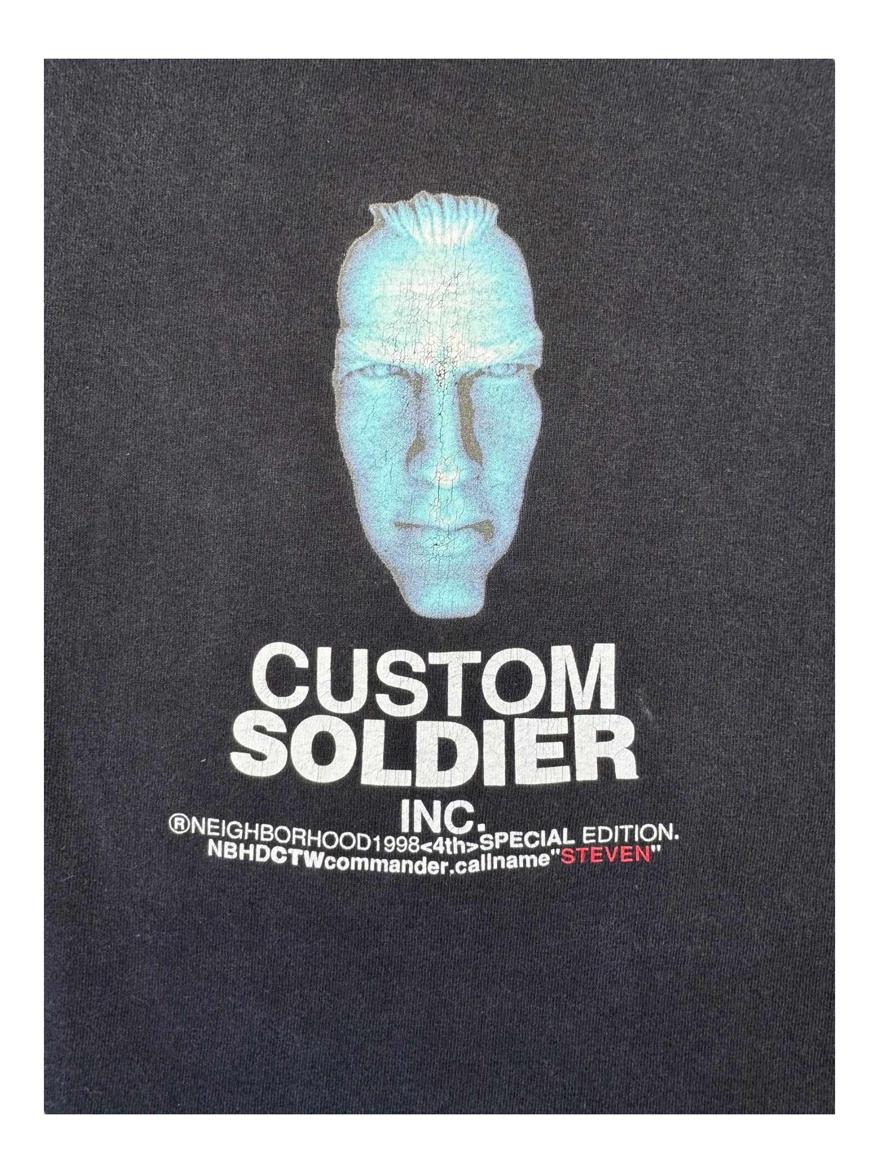 Neighborhood 90s Custom Soldier Inc Longsleeve Size Large