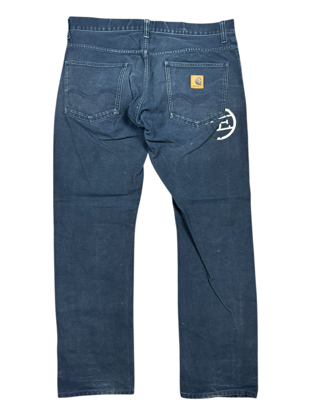 Carhartt x Uniform Expirement x Fragment Design Star Embroidered Black Jeans Size 36