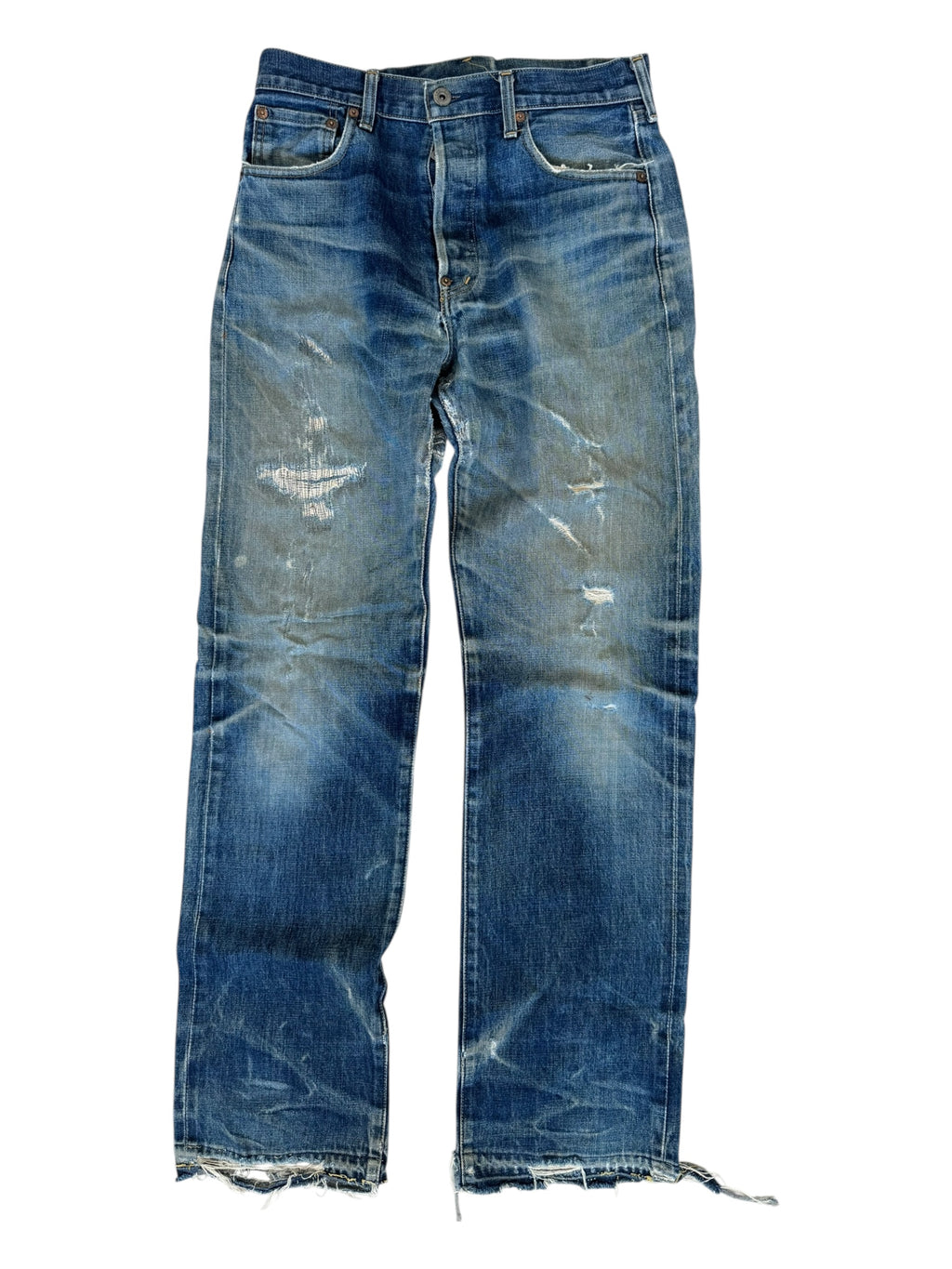 Levis 90s 702 XX Big E Selvedge Denim Jeans W31 Japan Perfect Fade