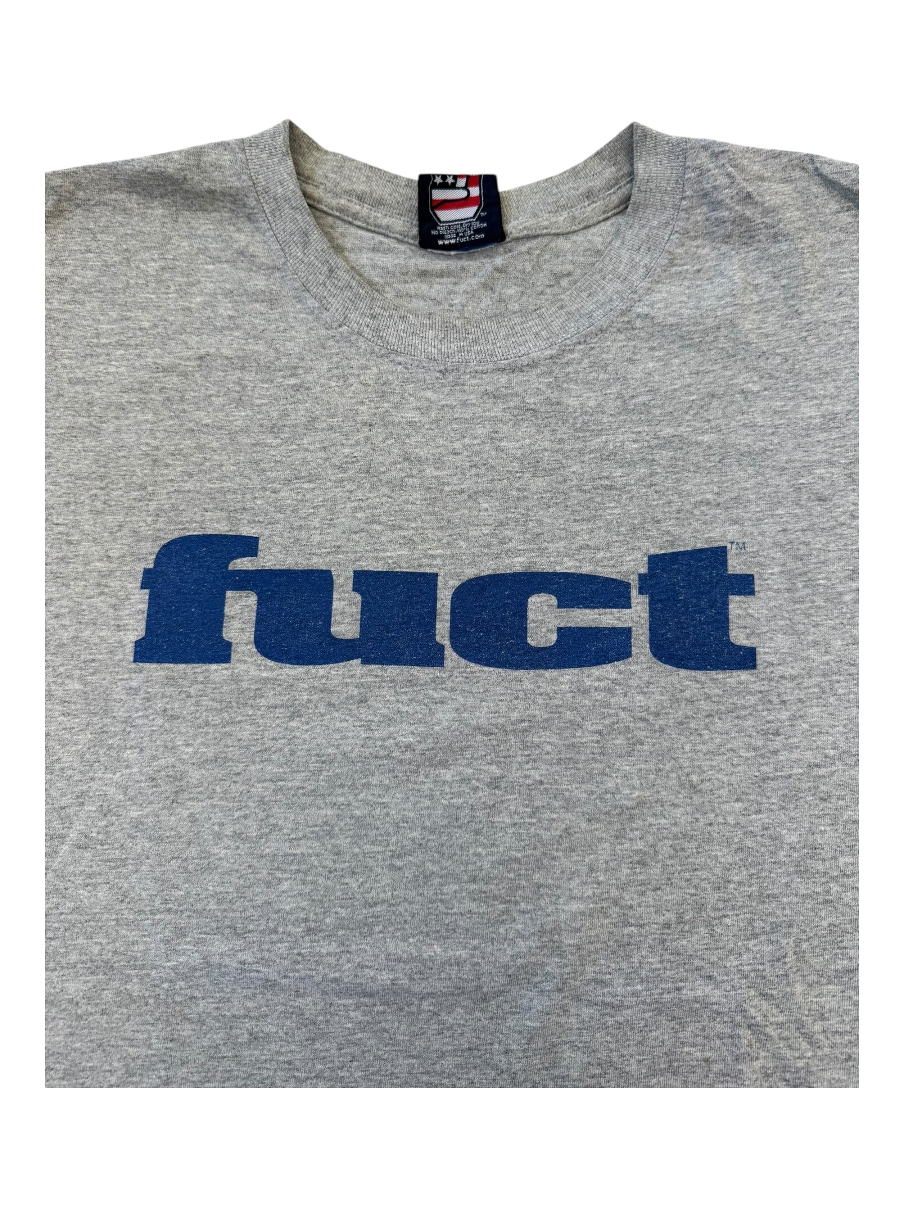 Fuct 90s Classic Blue Logo Size XL