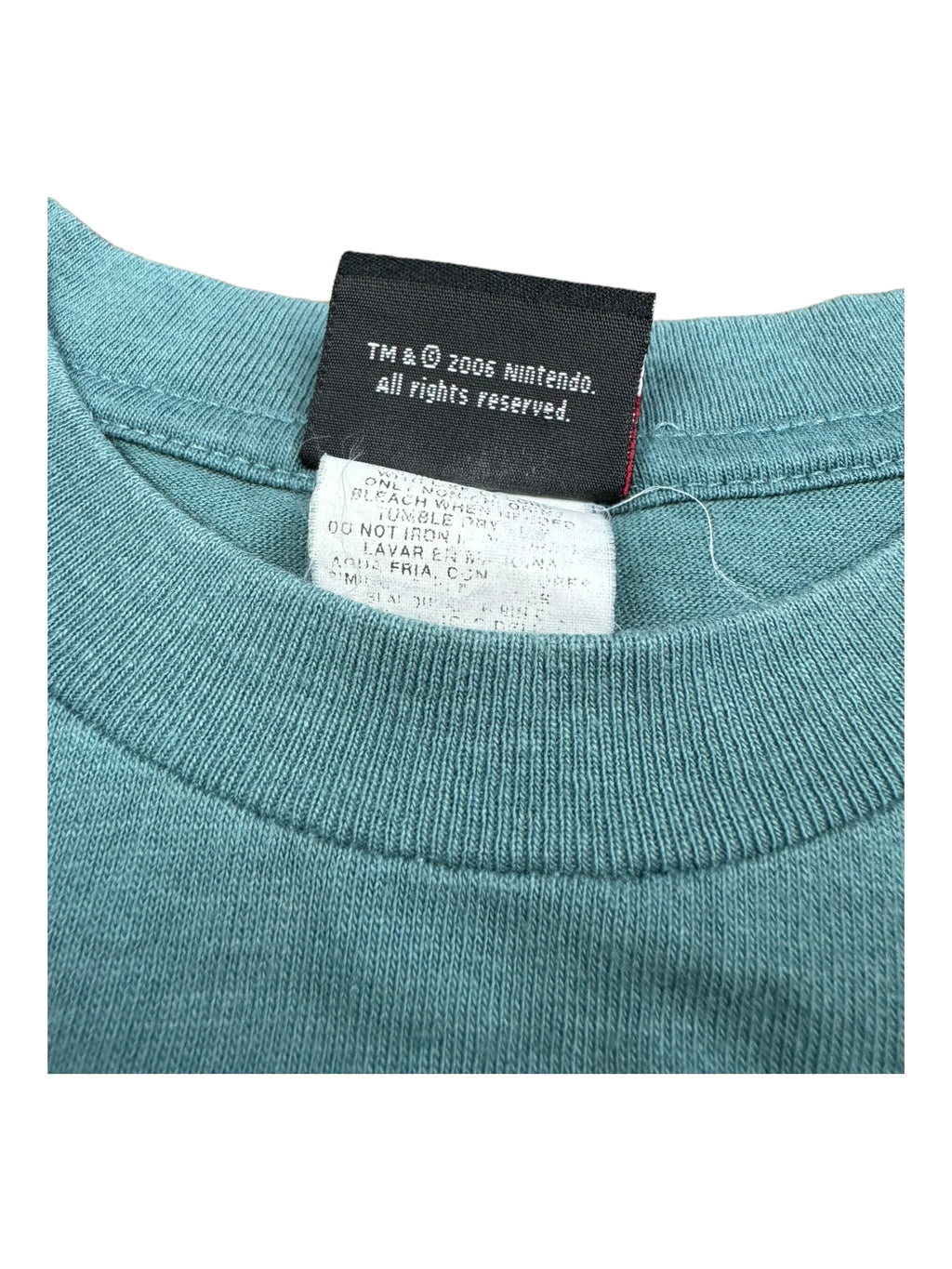 Super Mario Bomb Gel Shirt 2006 Super Mario Bros Nintendo Y2K Sz M