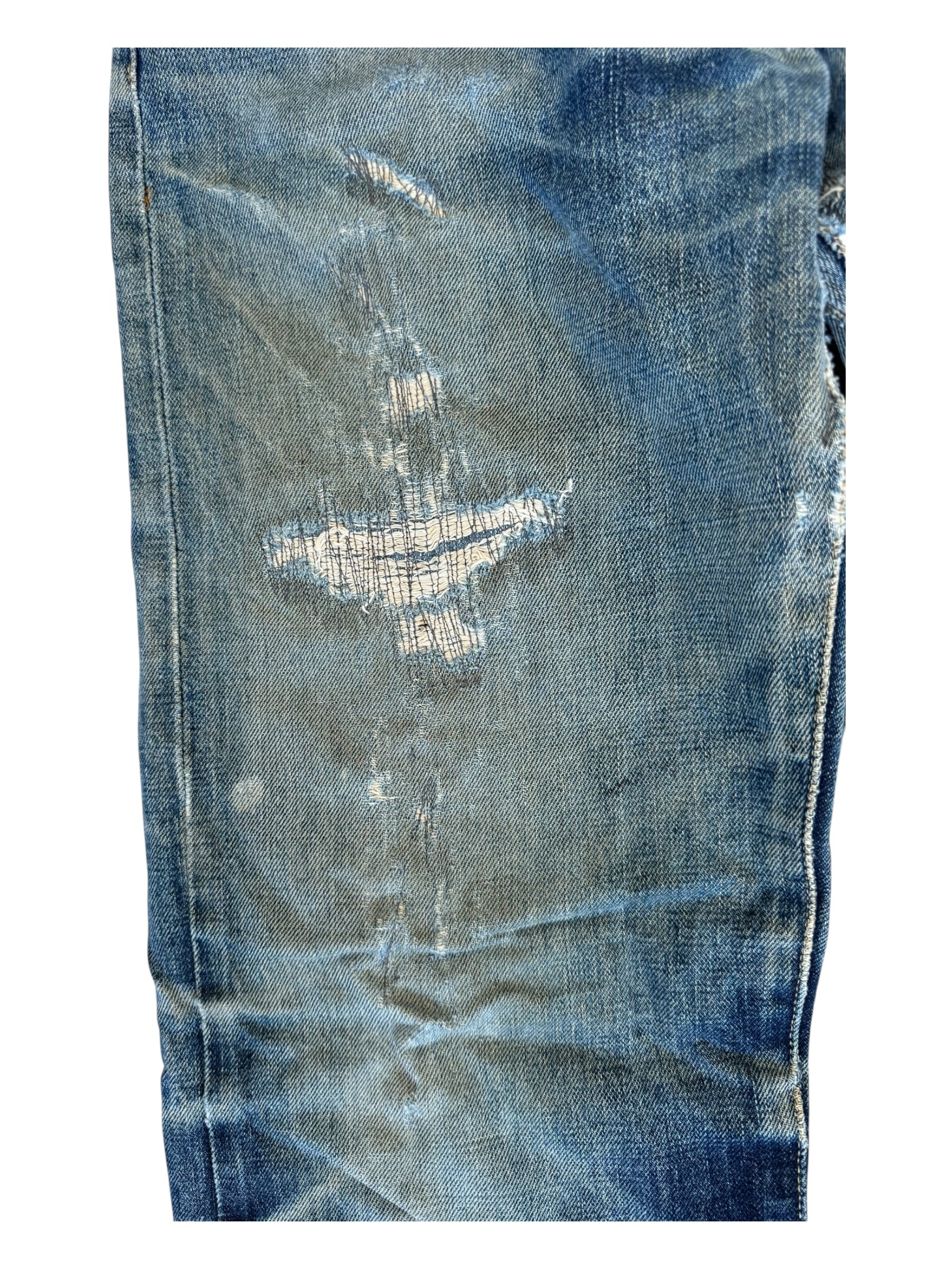 Levis 90s 702 XX Big E Selvedge Denim Jeans W31 Japan Perfect Fade