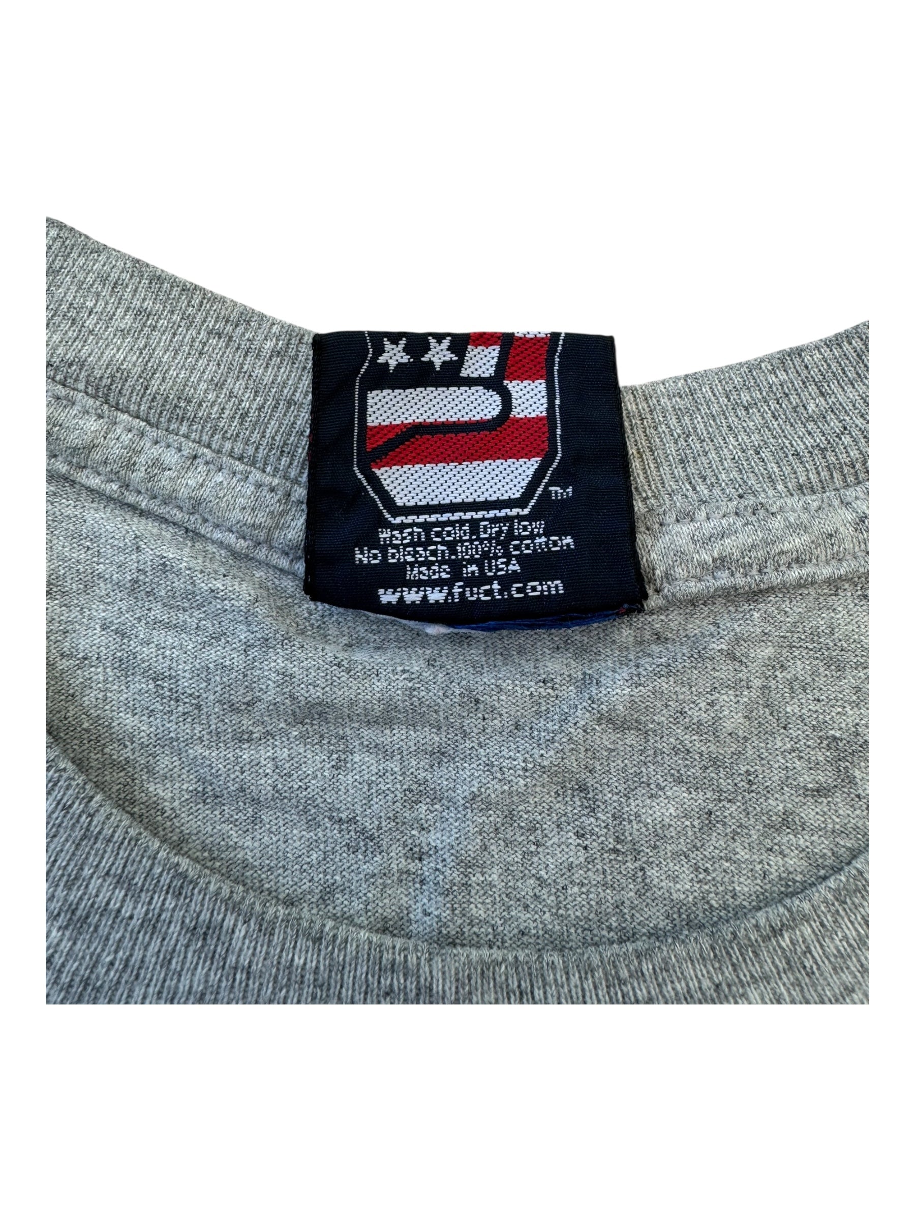 Fuct 90s Classic Blue Logo Size XL