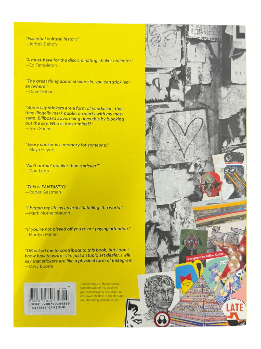 Rizzoli New York 2019 Stickers Volume 2 More Stuck Up Crap