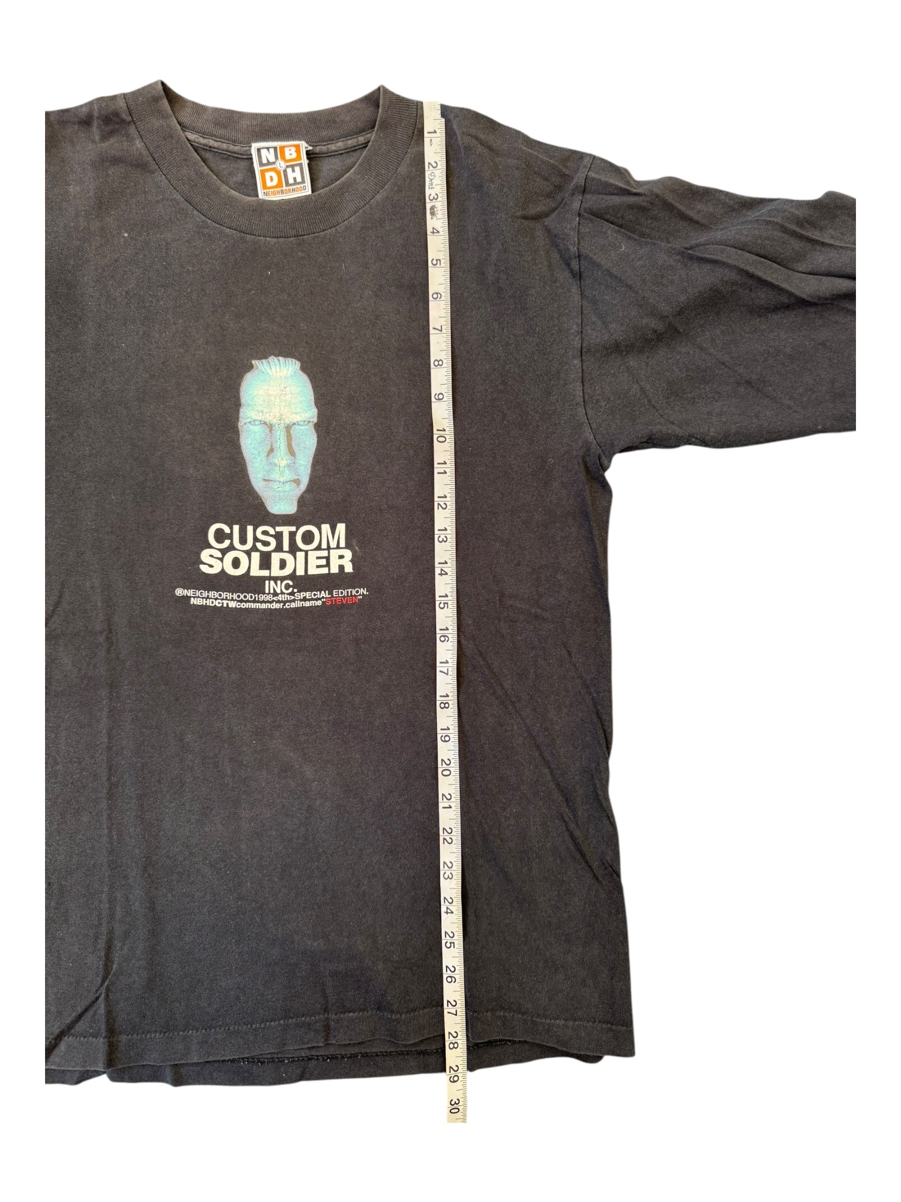 Neighborhood 90s Custom Soldier Inc Longsleeve Size Large