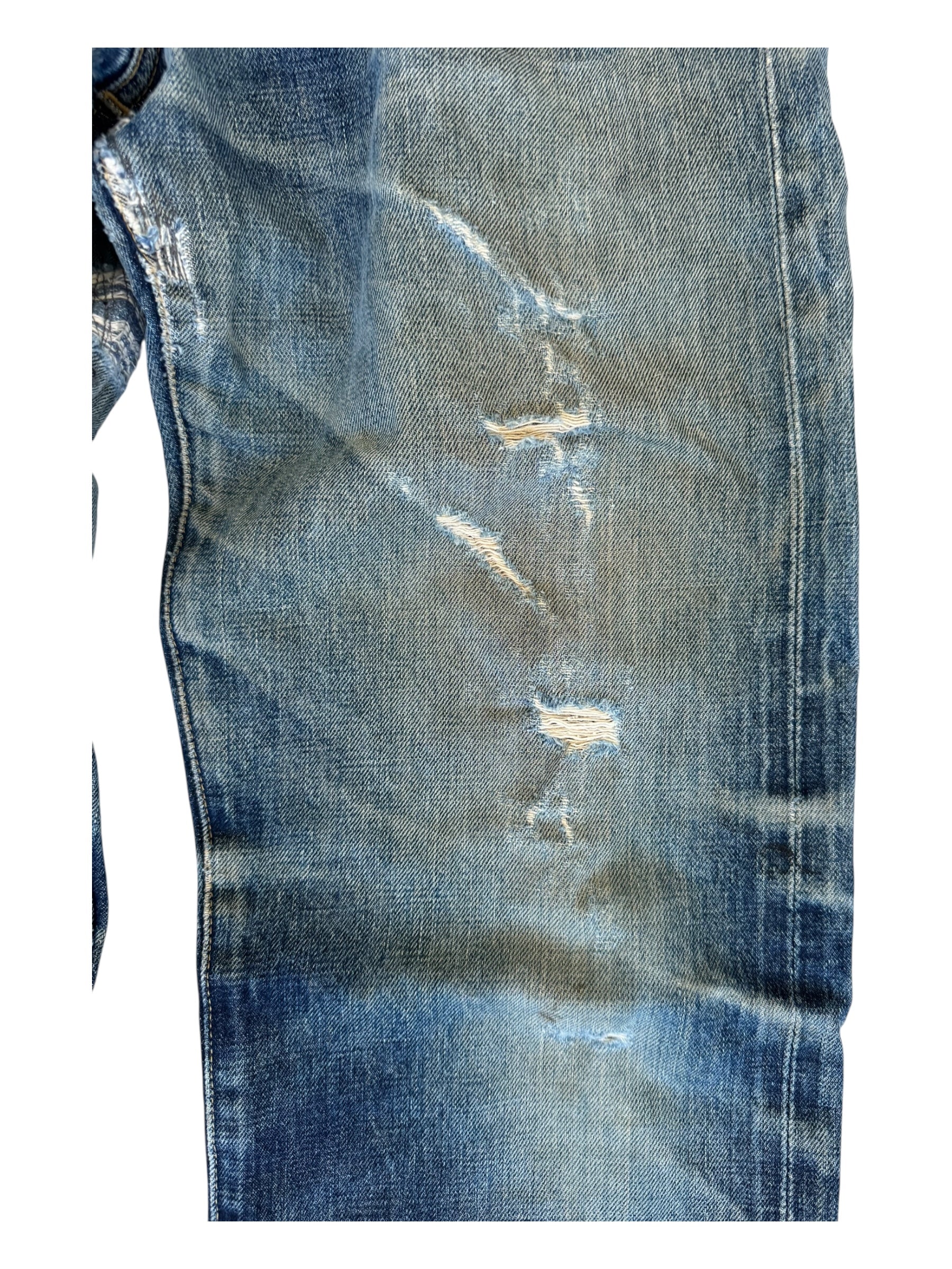 Levis 90s 702 XX Big E Selvedge Denim Jeans W31 Japan Perfect Fade