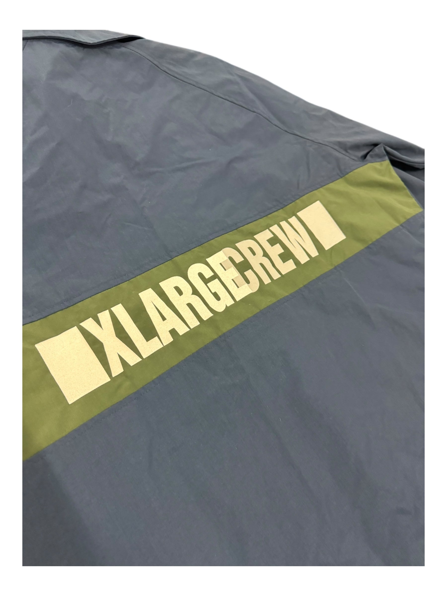 X-Large 90s Crew Coach Jacket Size Large Deadstock