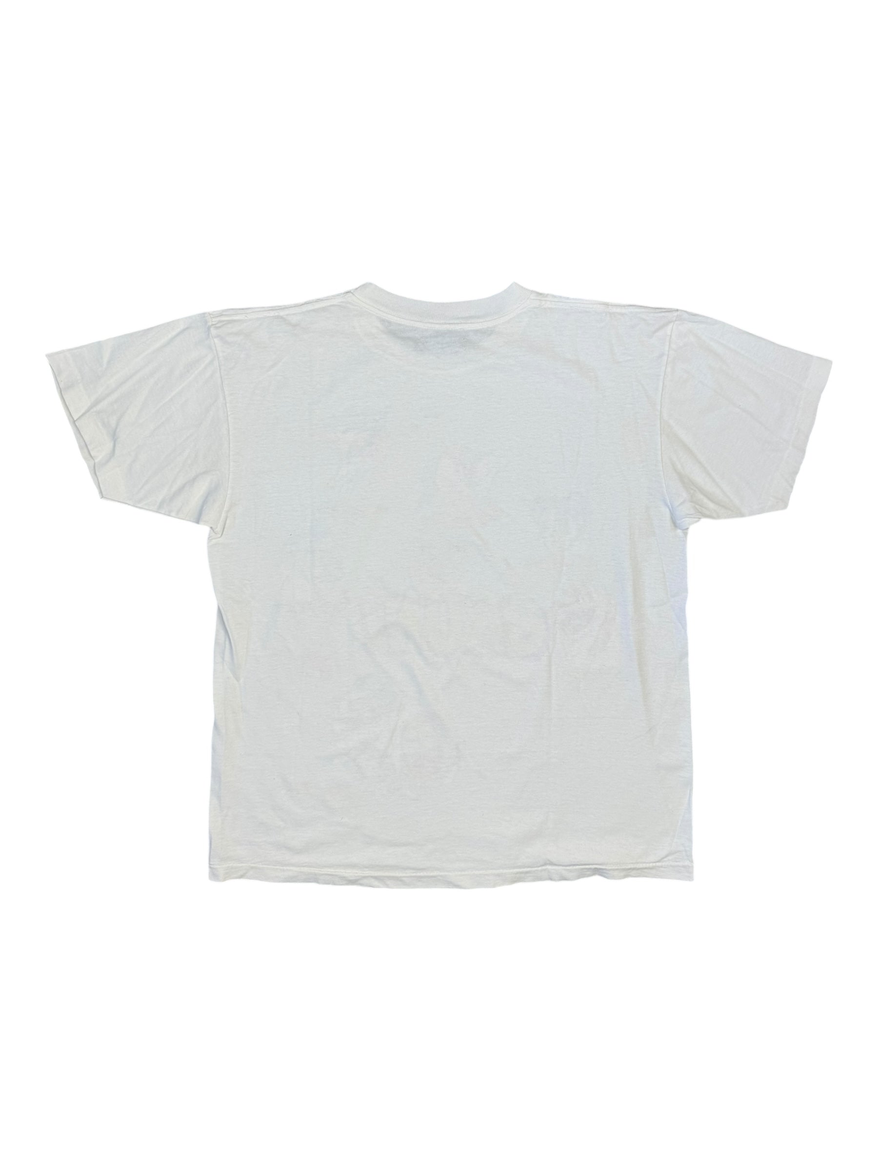 Stanley Desantis 90s MTV The Brothers Grunt White T-shirt Size XL