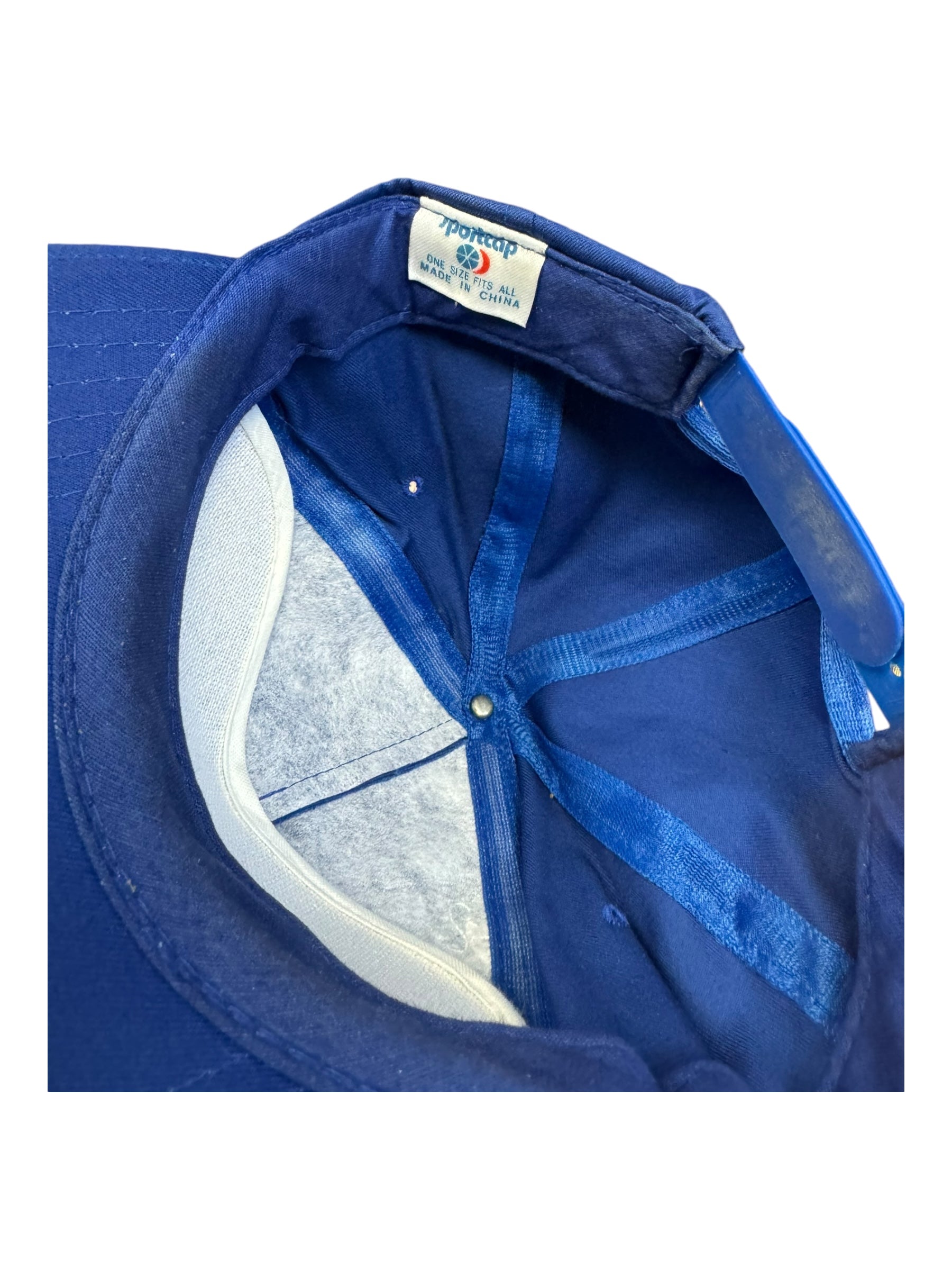 Familian Trucker Hat Cap SnapBack Men’s Size Poly Dodger Blue Soft Top