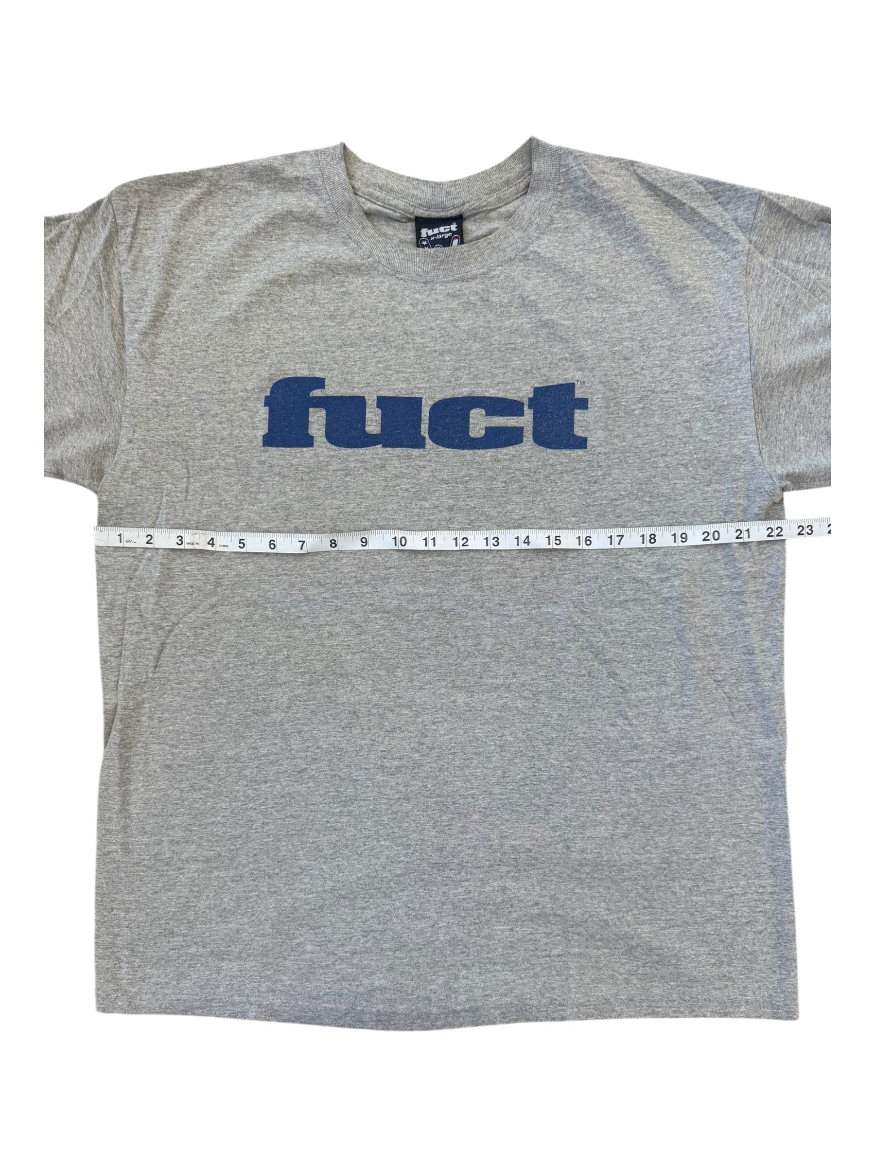 Fuct 90s Classic Blue Logo Size XL