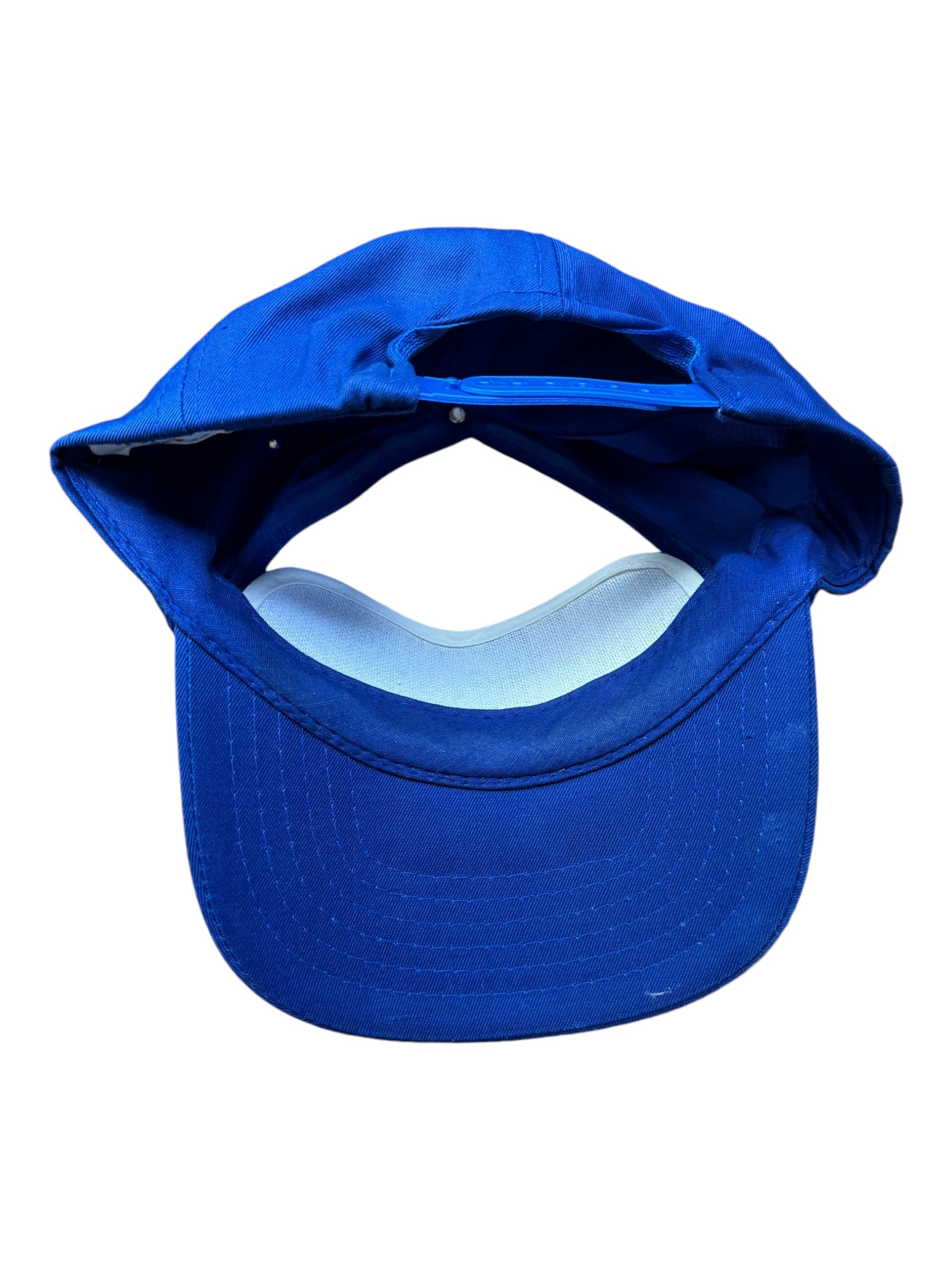 Familian Trucker Hat Cap SnapBack Men’s Size Poly Dodger Blue Soft Top