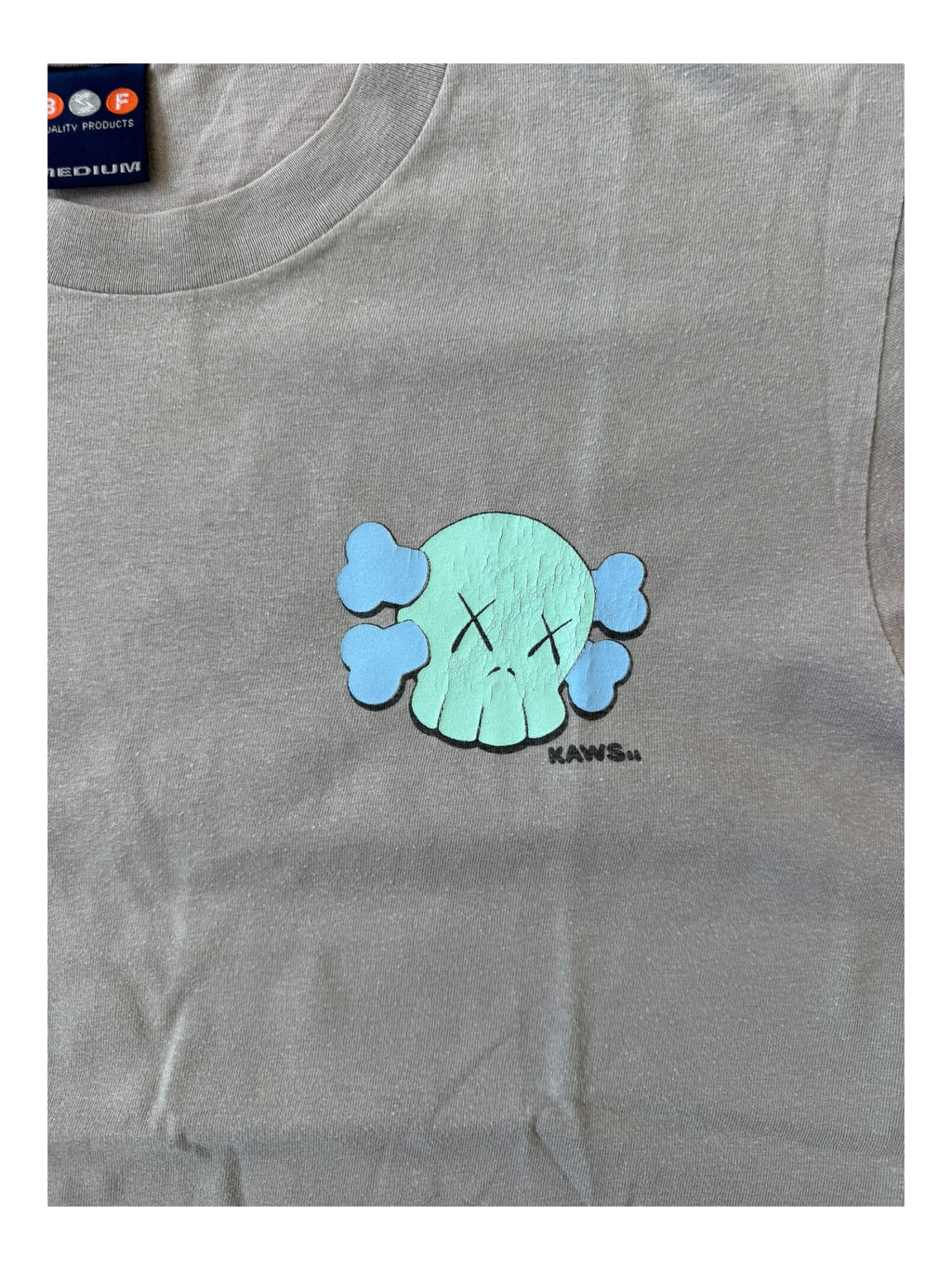 Futura 90s Grey Project Dragon x Kaws Skull Size Medium