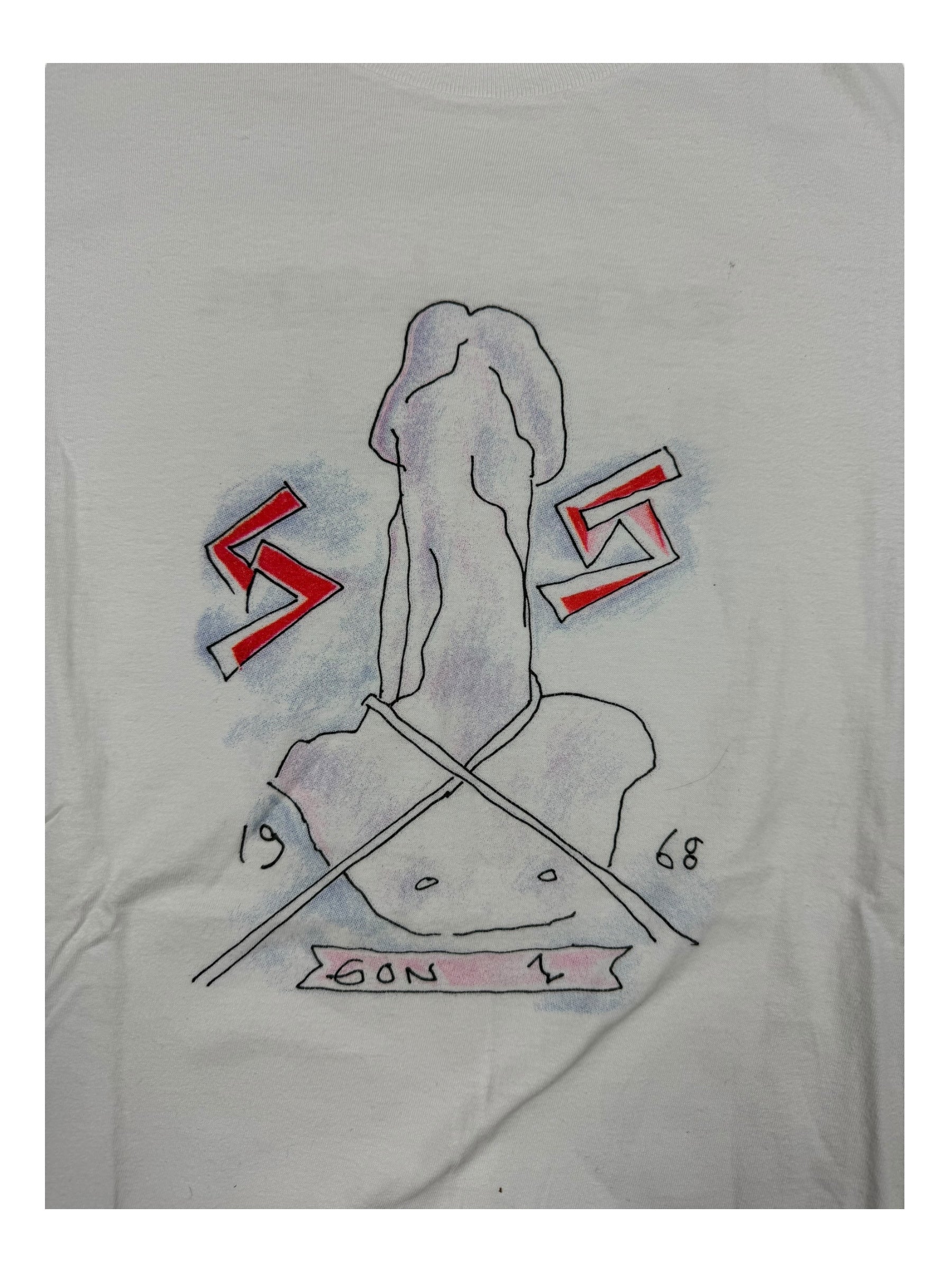 Richardson x Mark Gonzalez White SS 1968 T-Shirt Size Medium