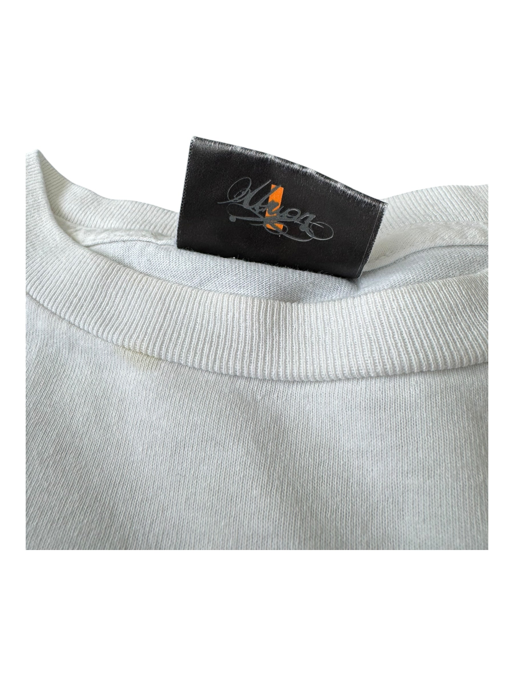 Union 00s Kaws Chum Head Frontman Black T-Shirt Size Large