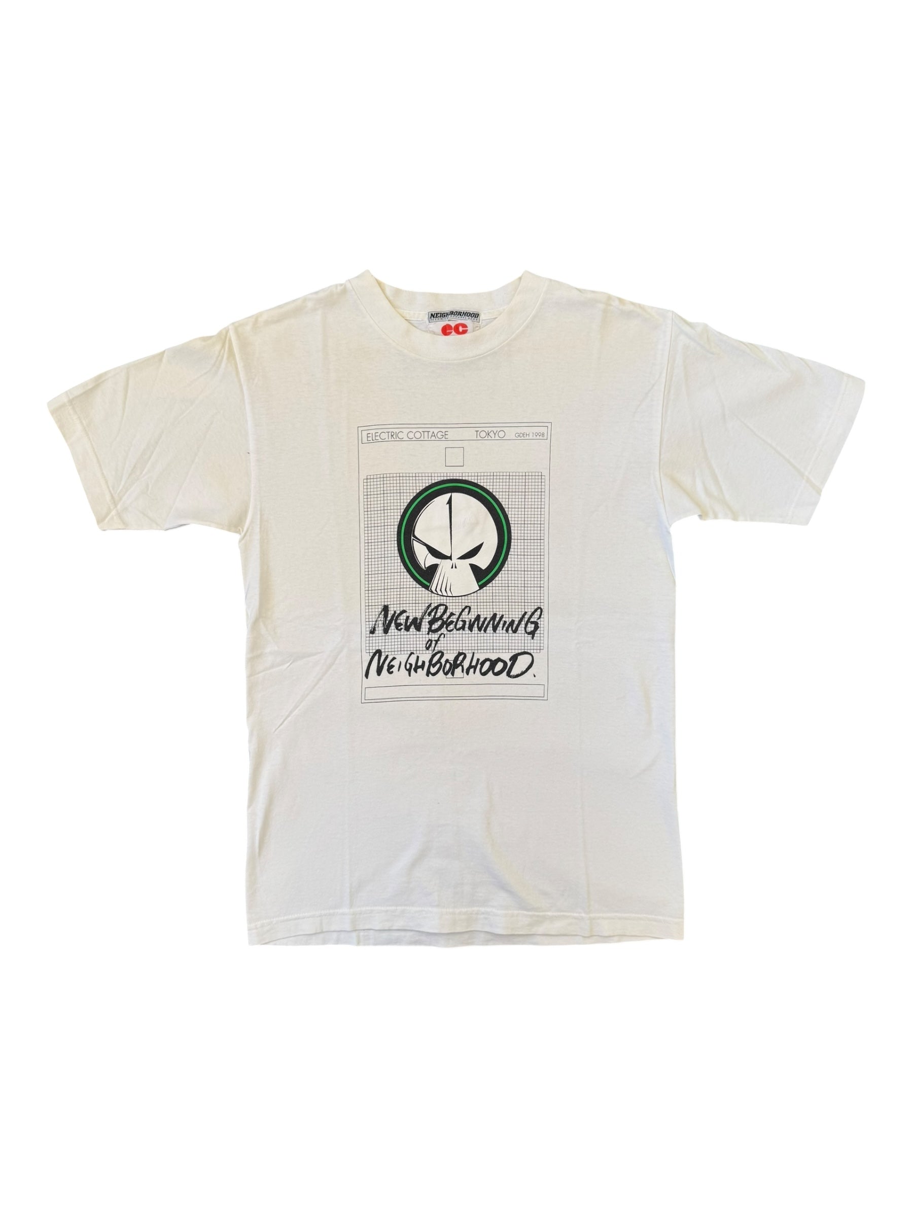 Neighborhood 90s Electric Cottage New Beginning of Neighborhood T-shirt Size Medium