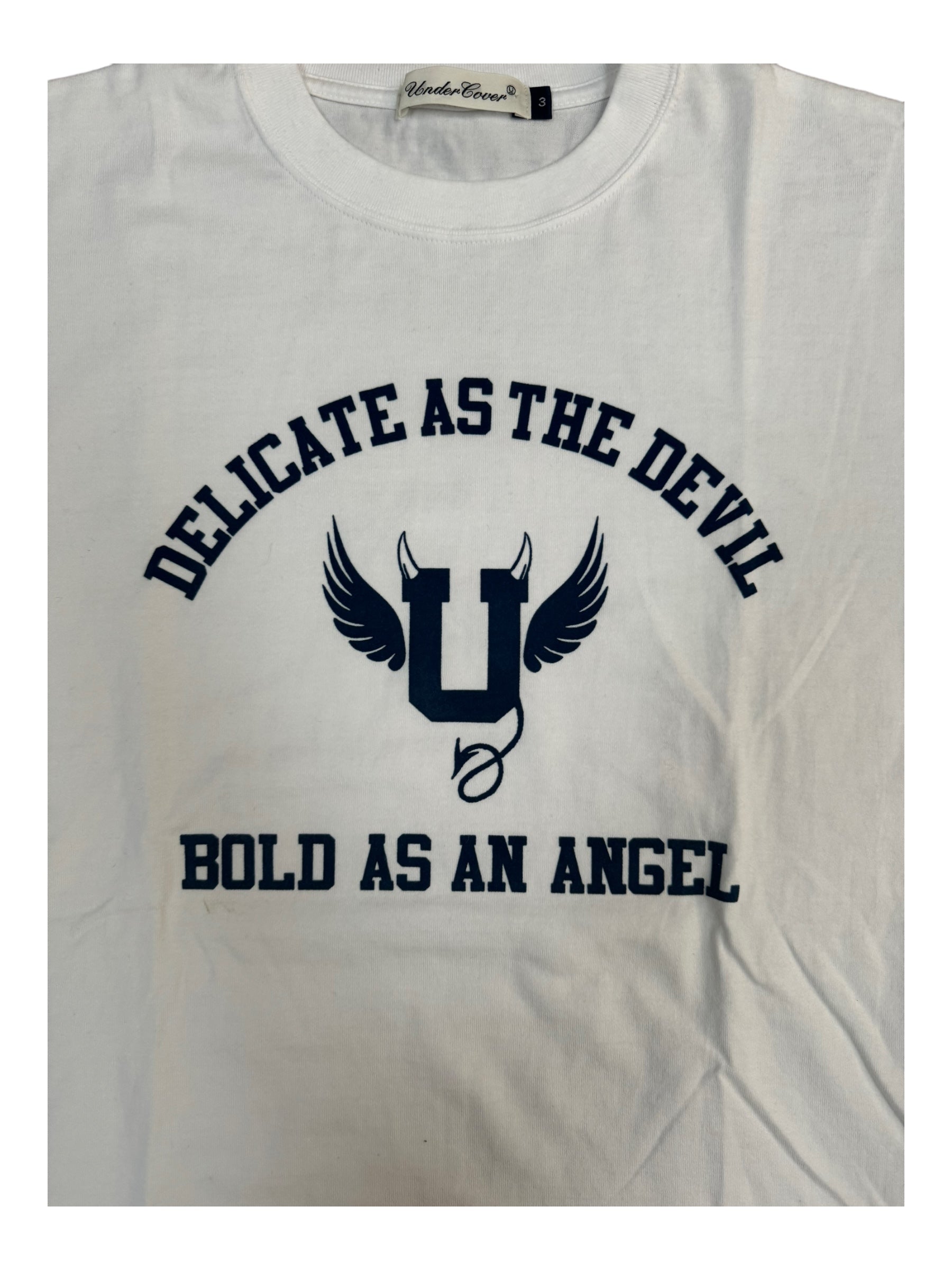 Undercover Delicate as the Devil White T-Shirt Size Large