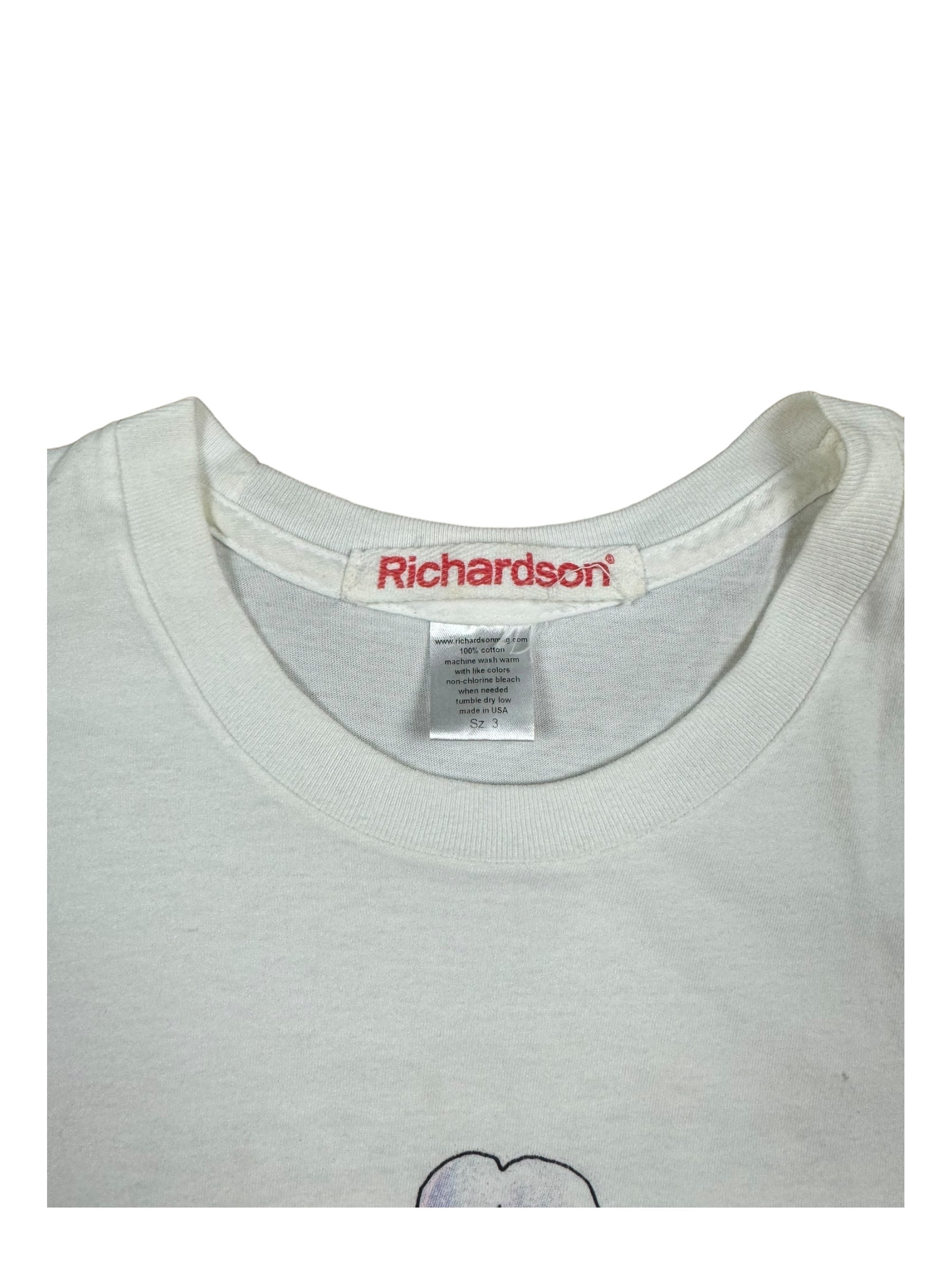 Richardson x Mark Gonzalez White SS 1968 T-Shirt Size Medium