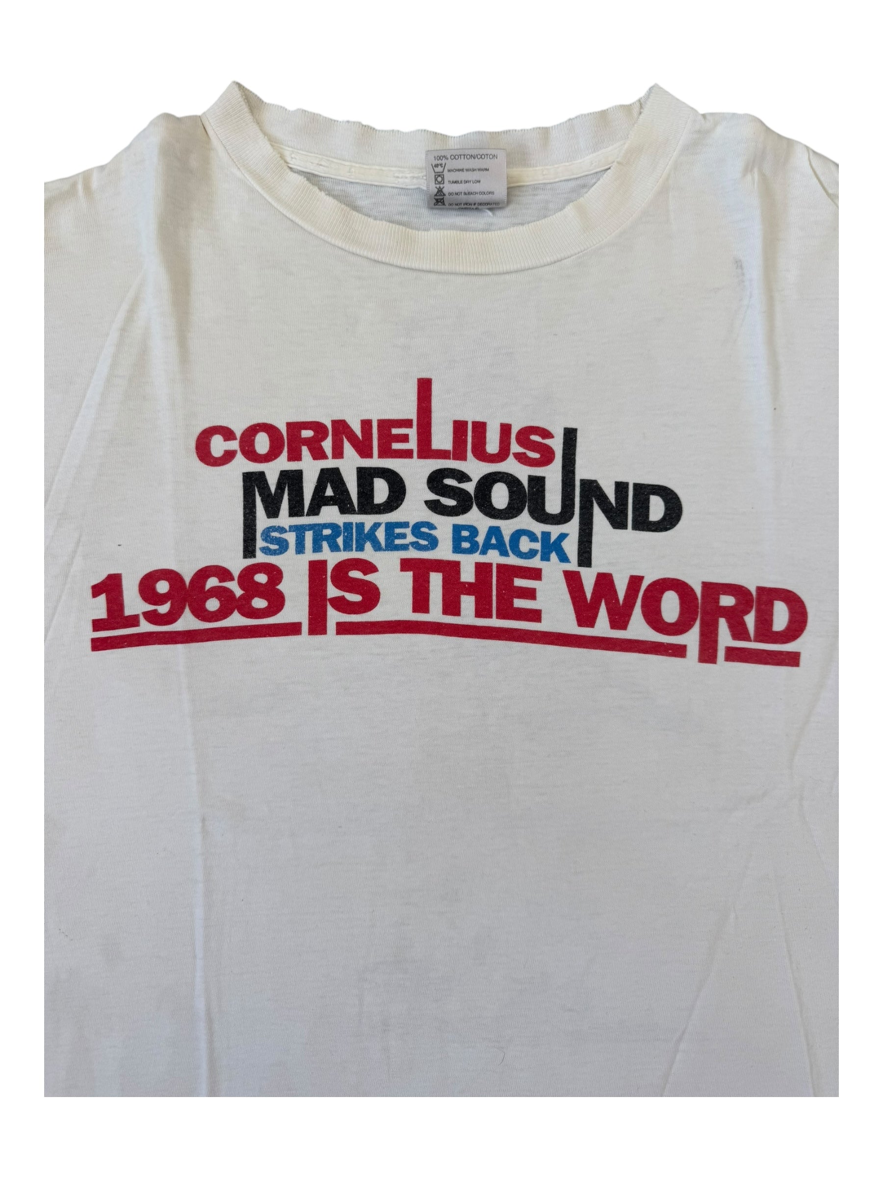Bape 90s Cornelius Mad Sound Strikes Back Oneita Size Large