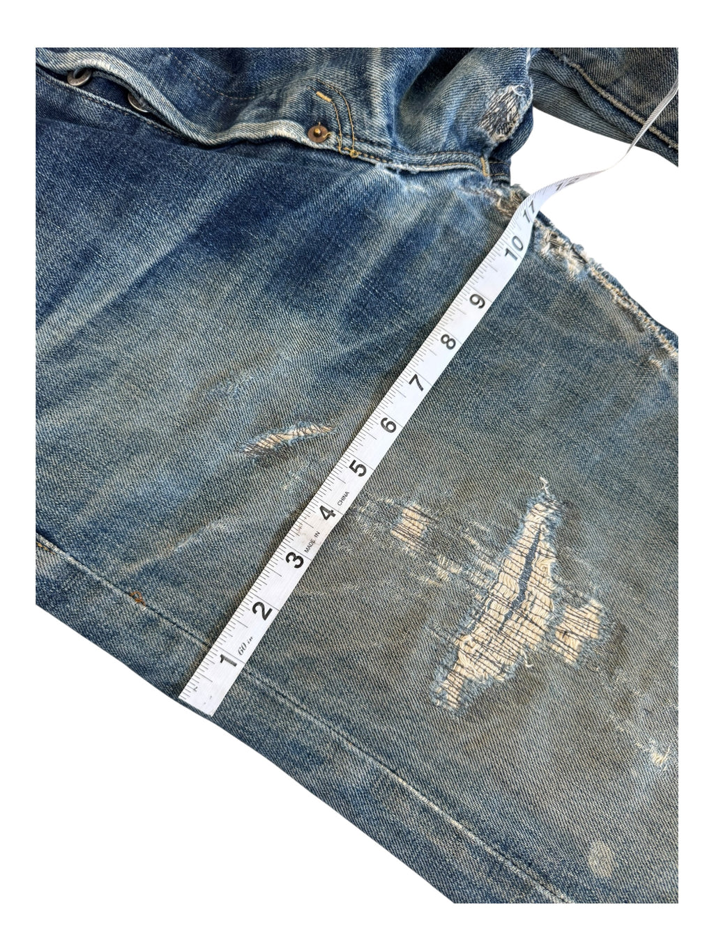 Levis 90s 702 XX Big E Selvedge Denim Jeans W31 Japan Perfect Fade