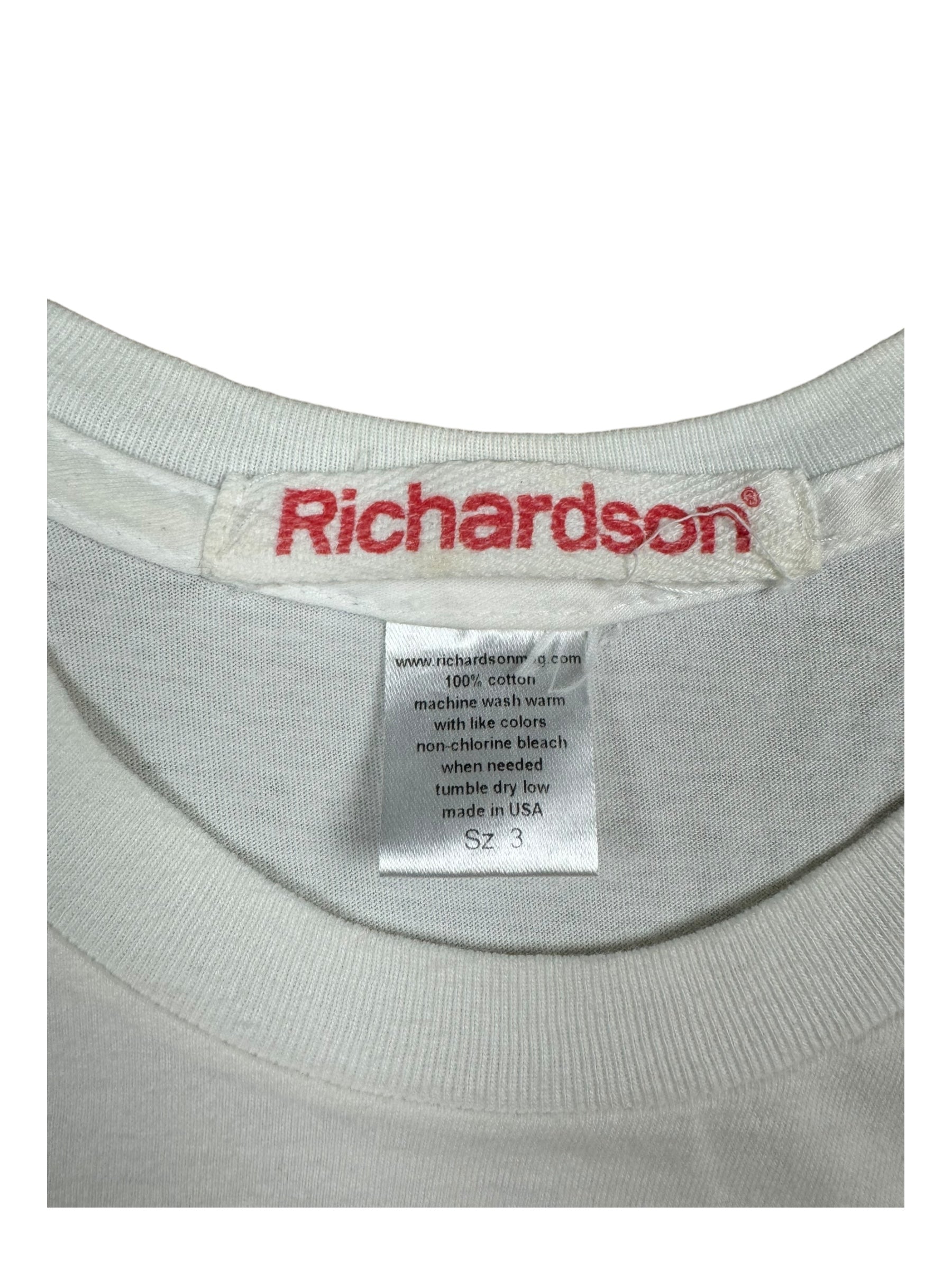 Richardson x Mark Gonzalez White SS 1968 T-Shirt Size Medium